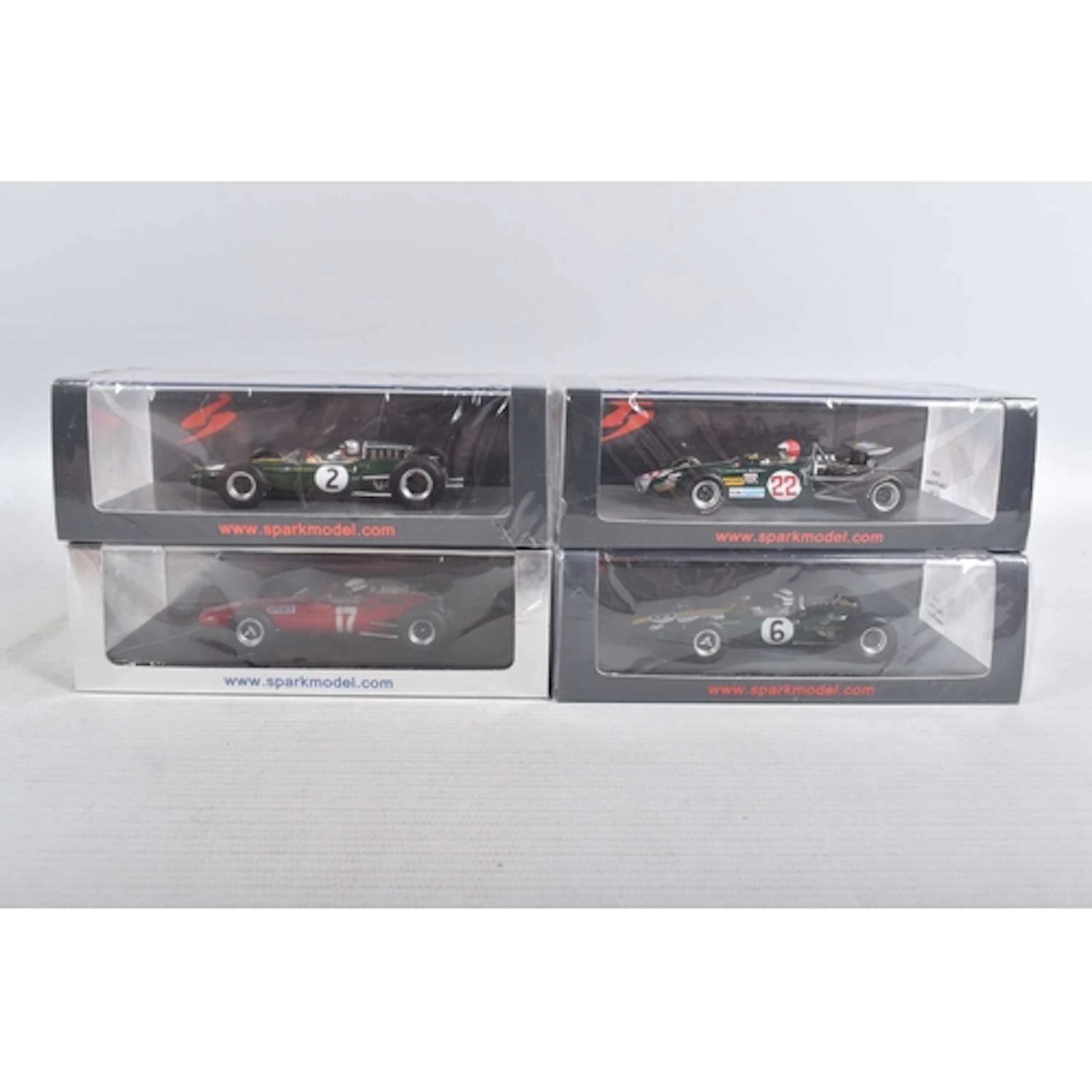 FOUR BOXED SEALED MINIMAX SPARK MODEL VEHICLES, to include a...