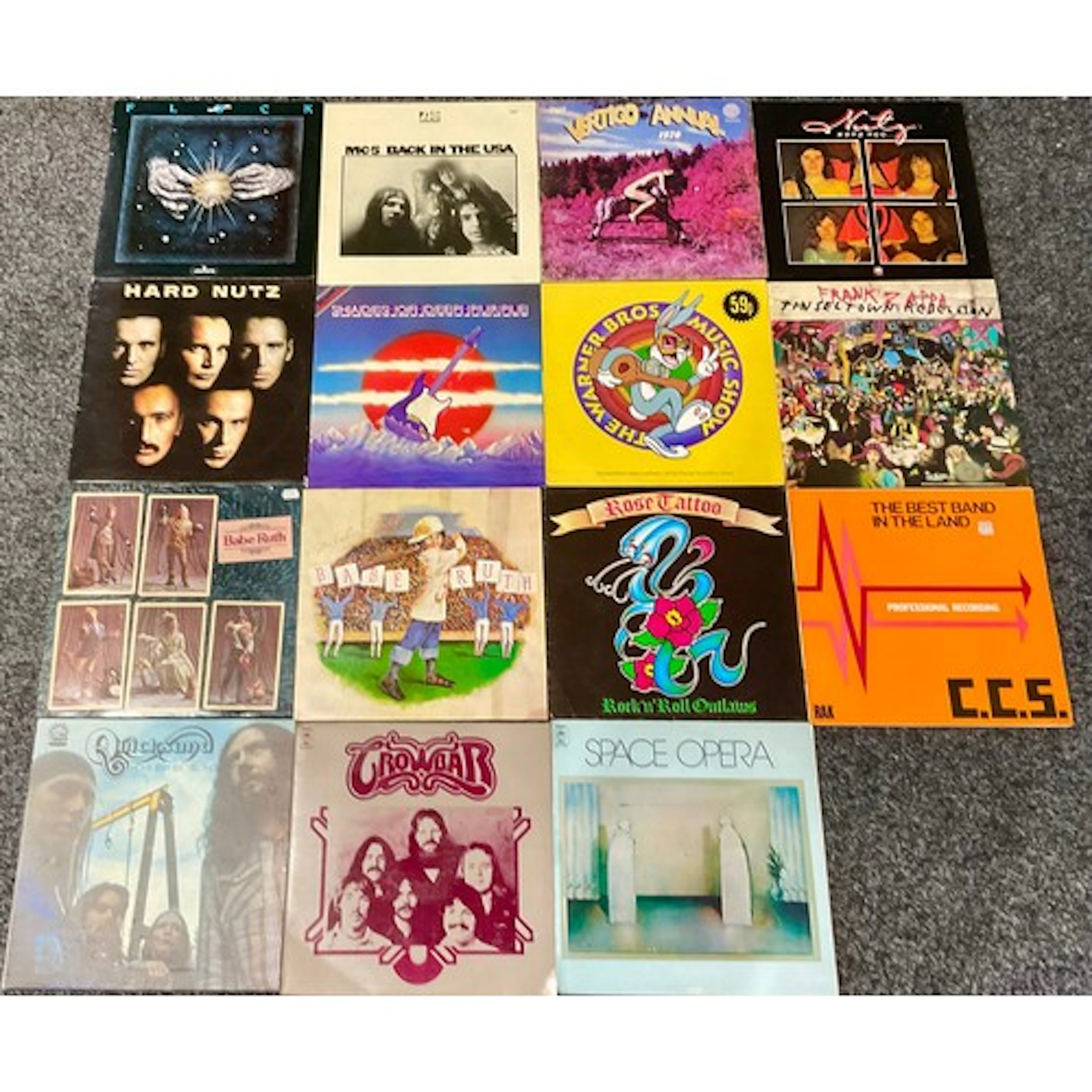 Vinyl Records LP’s Including Babe Ruth – Kid's Stuff – EST 2...