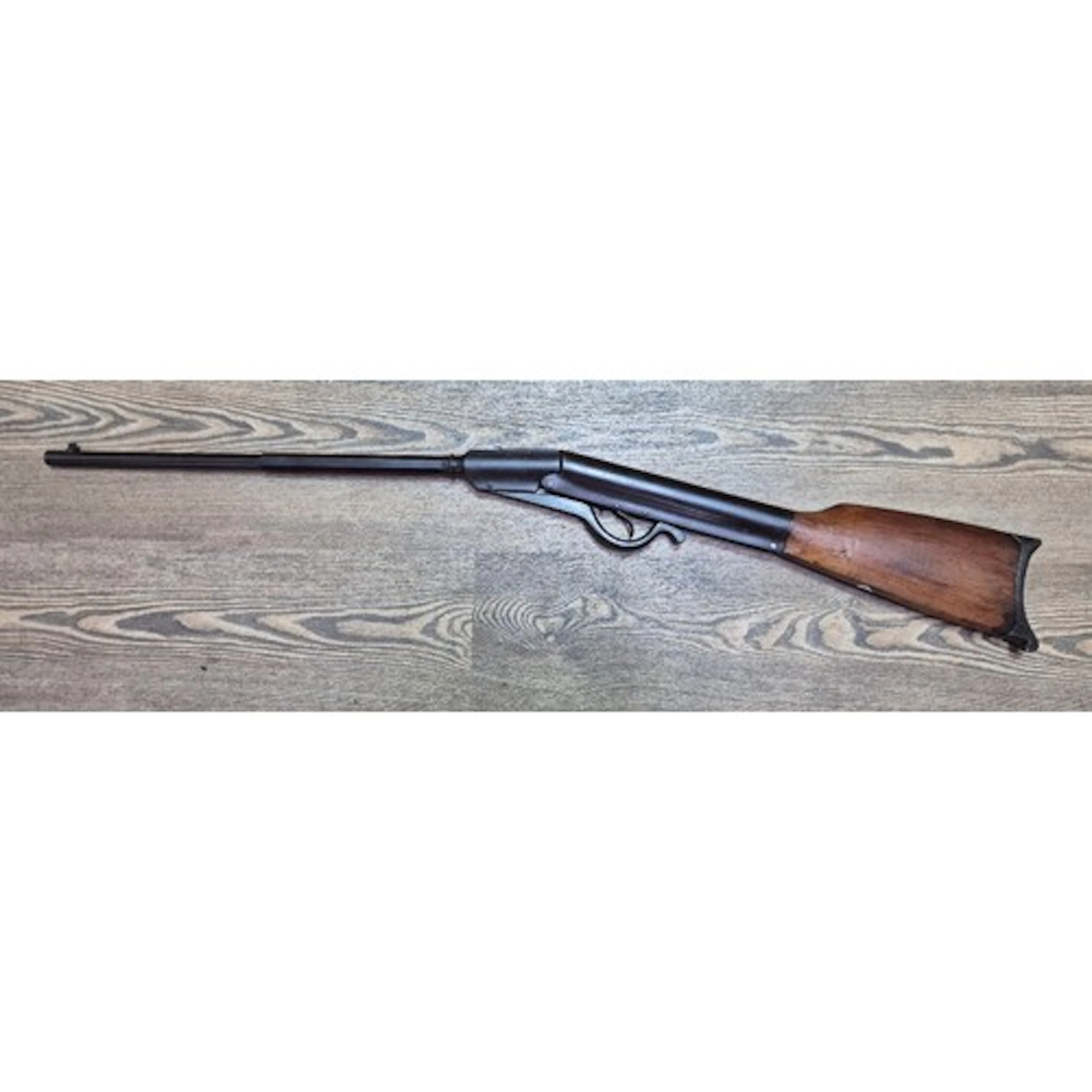 A vintage break barrel .177 calibre air rifle, 96cm long. (B...