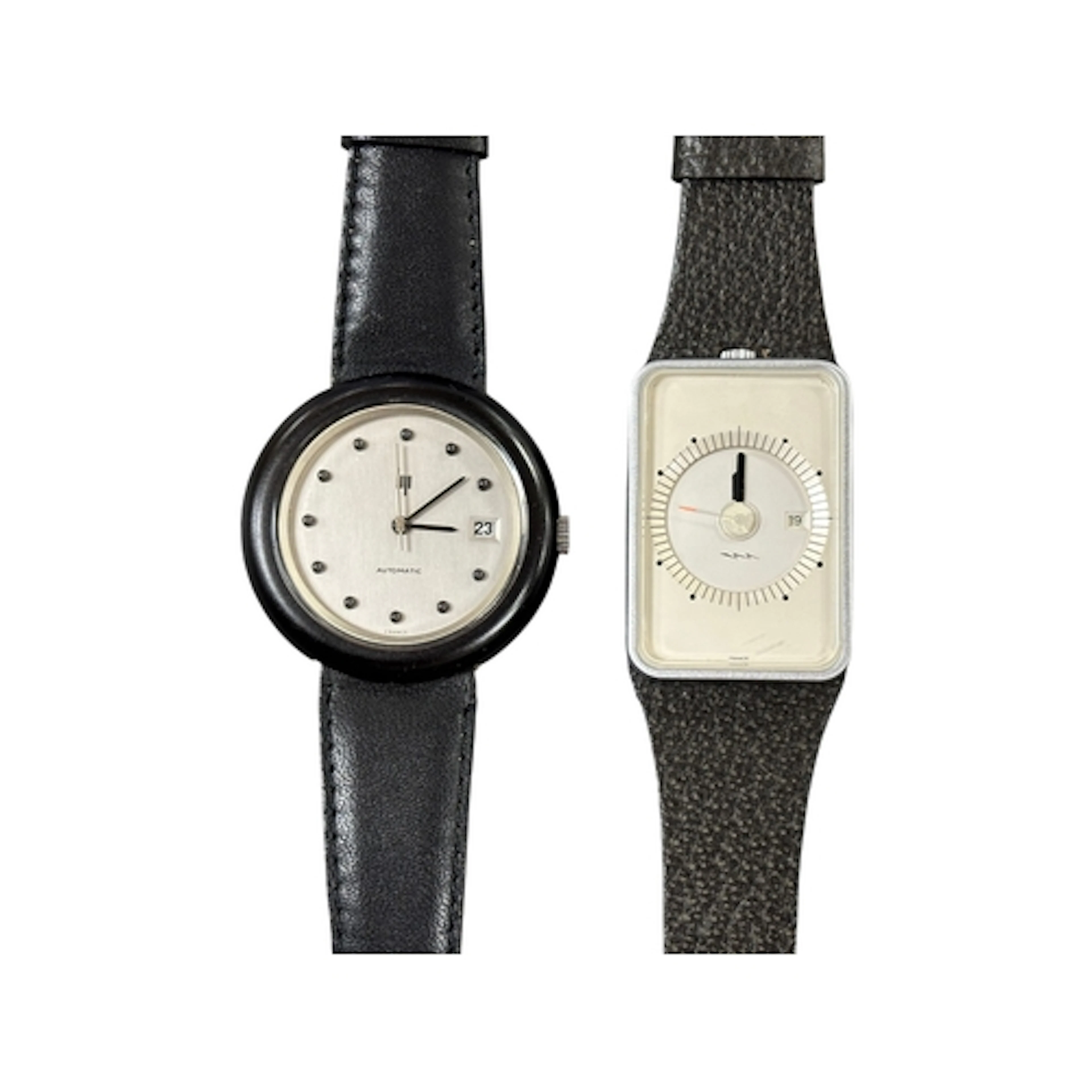 A Lip Robert Tallon Fridge rectangular quartz wrist watch, c...