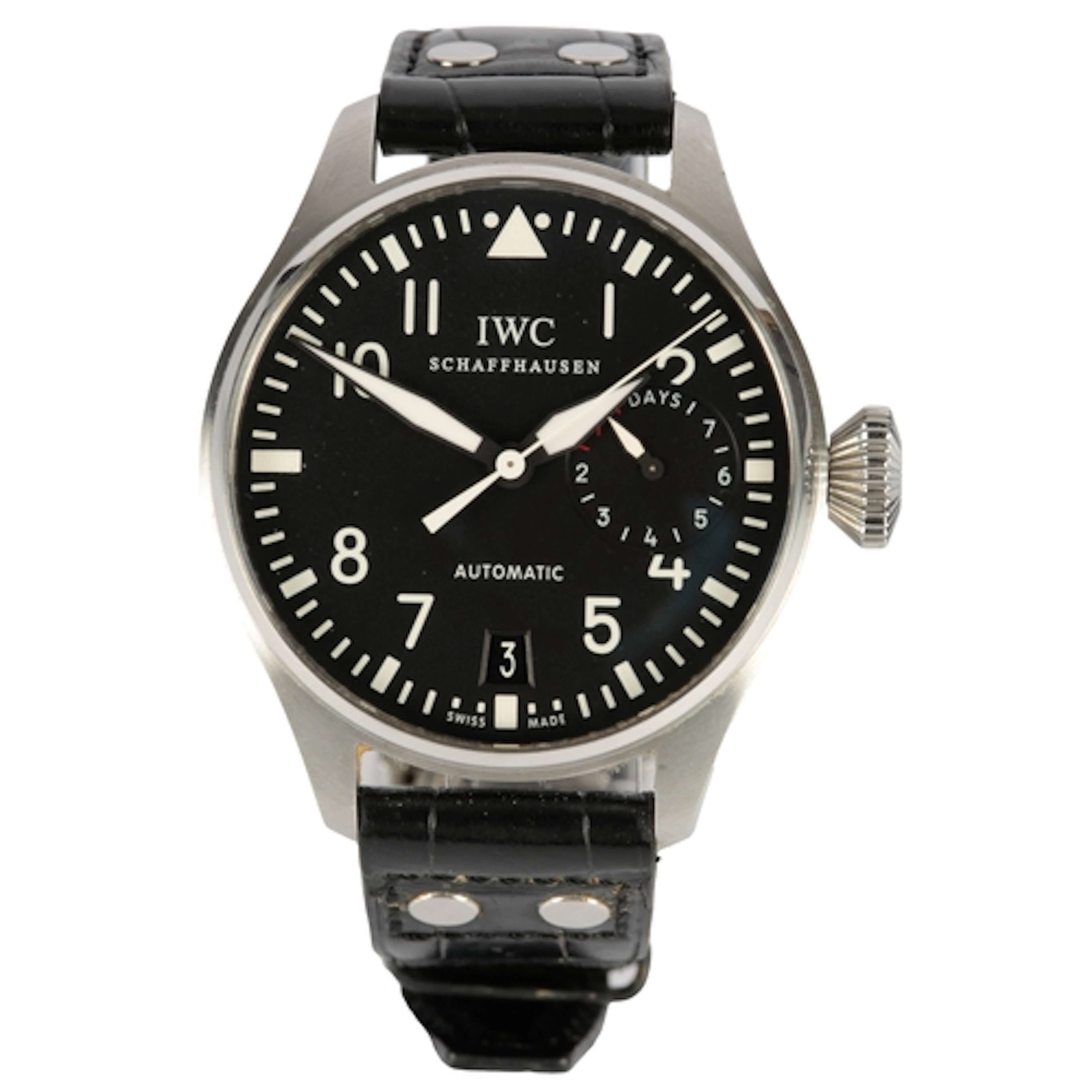 A gentleman's 2009 stainless stell IWC 'Big Pilot's' Automat...