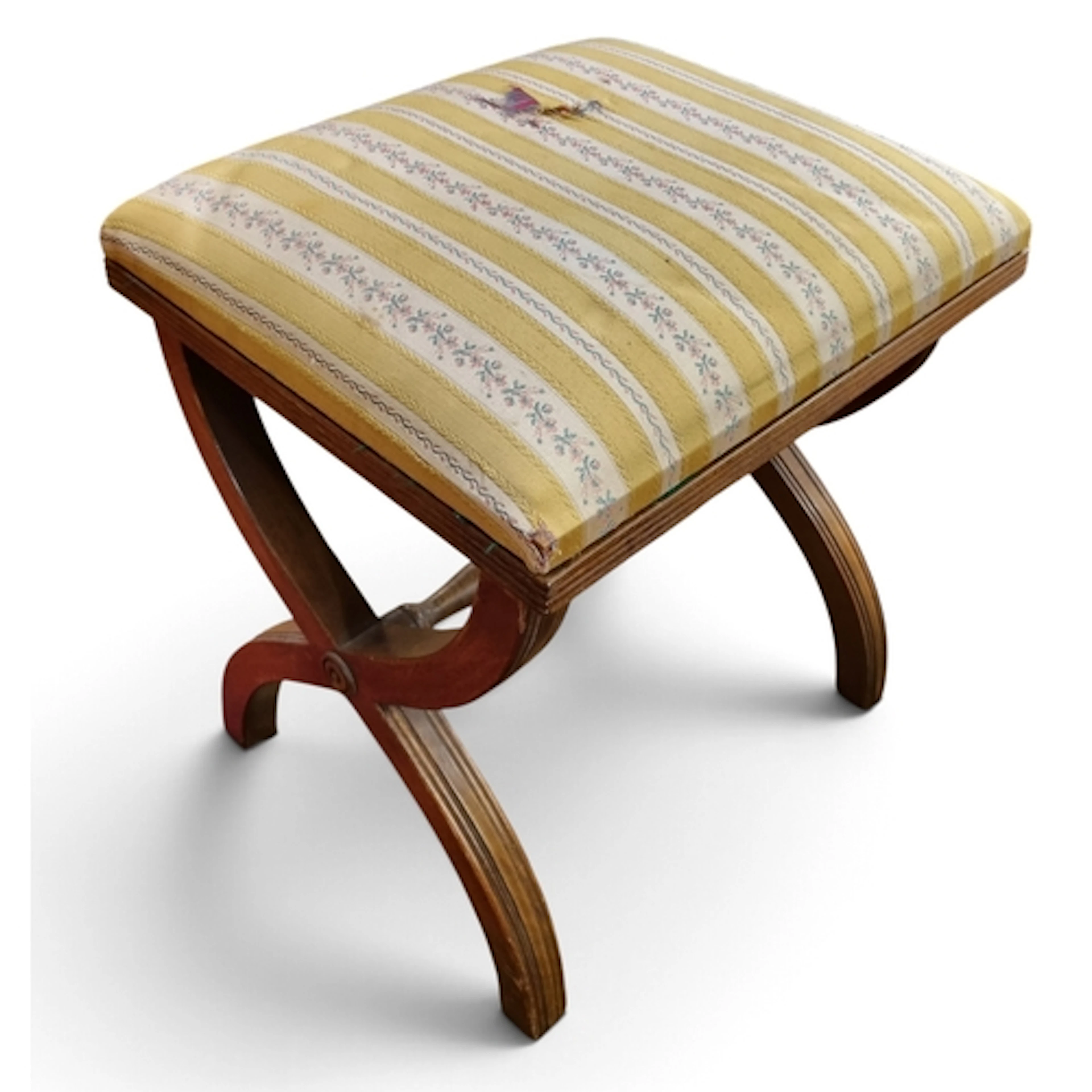 A 20th Century Mahogany Stool. W 42 x D 37 x H 46 cm approx.