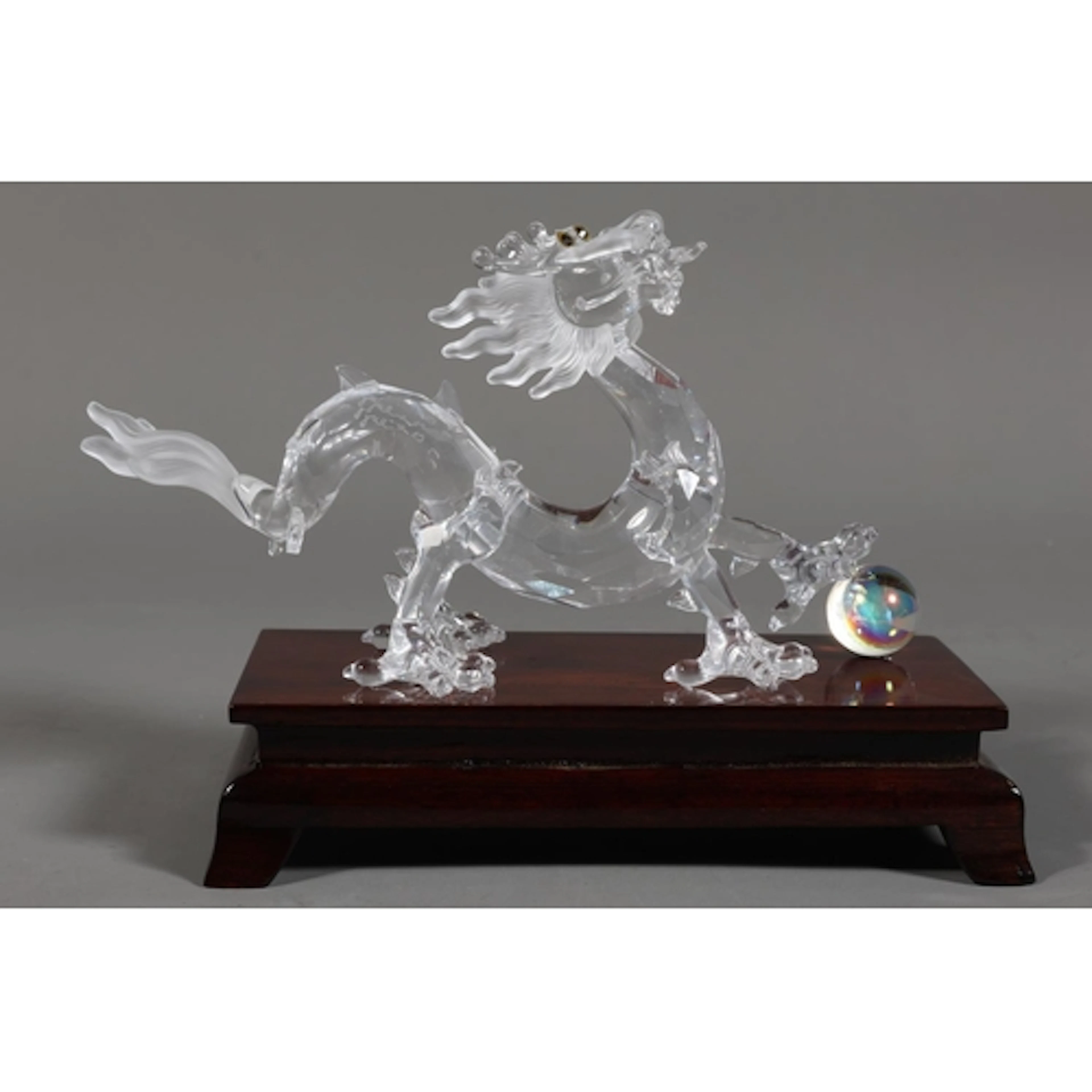 Boxed Swarovski crystal Signs of the Zodiac 'Dragon'.