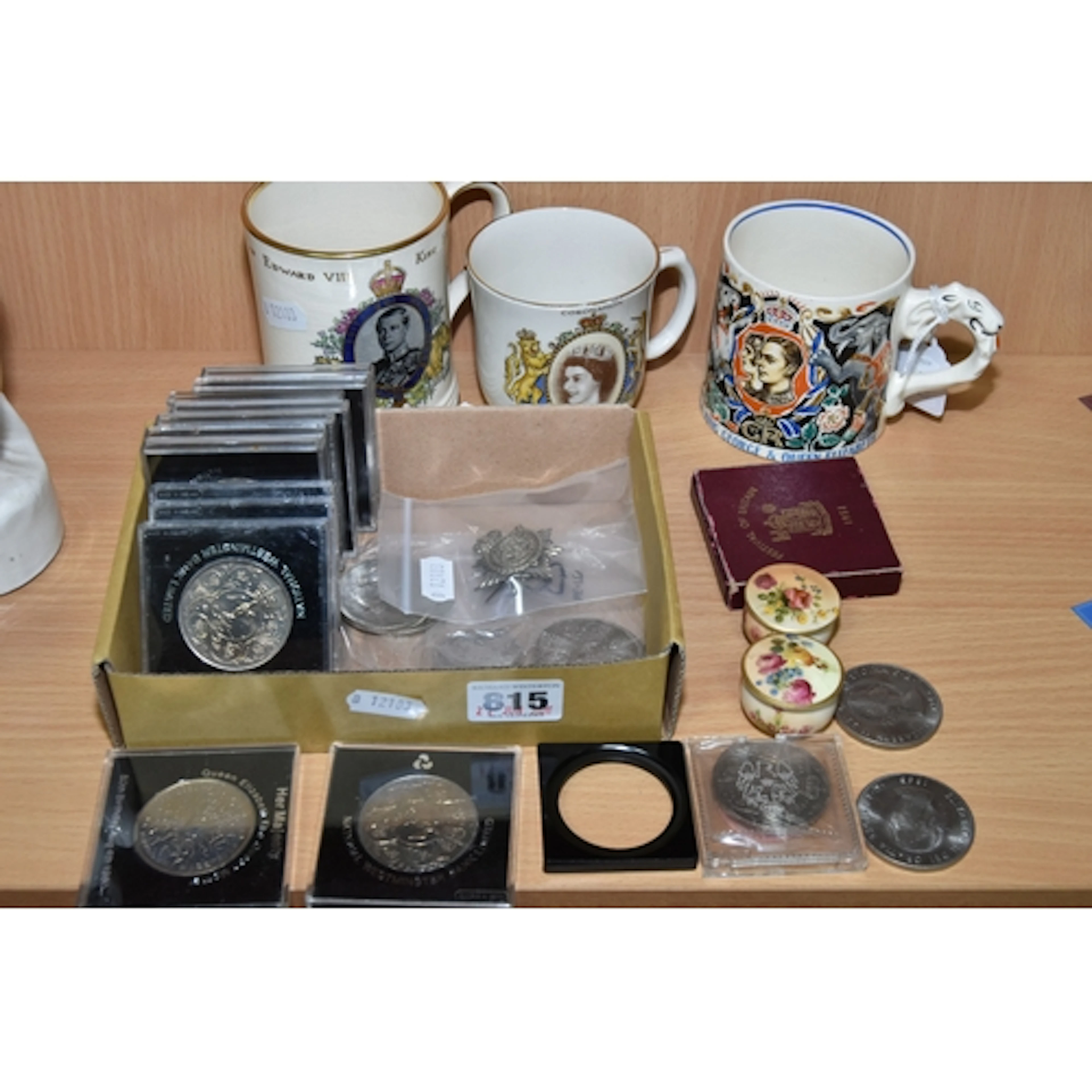 ROYAL COMMEMORATIVE ITEMS, comprising Dame Laura Knight 1937...
