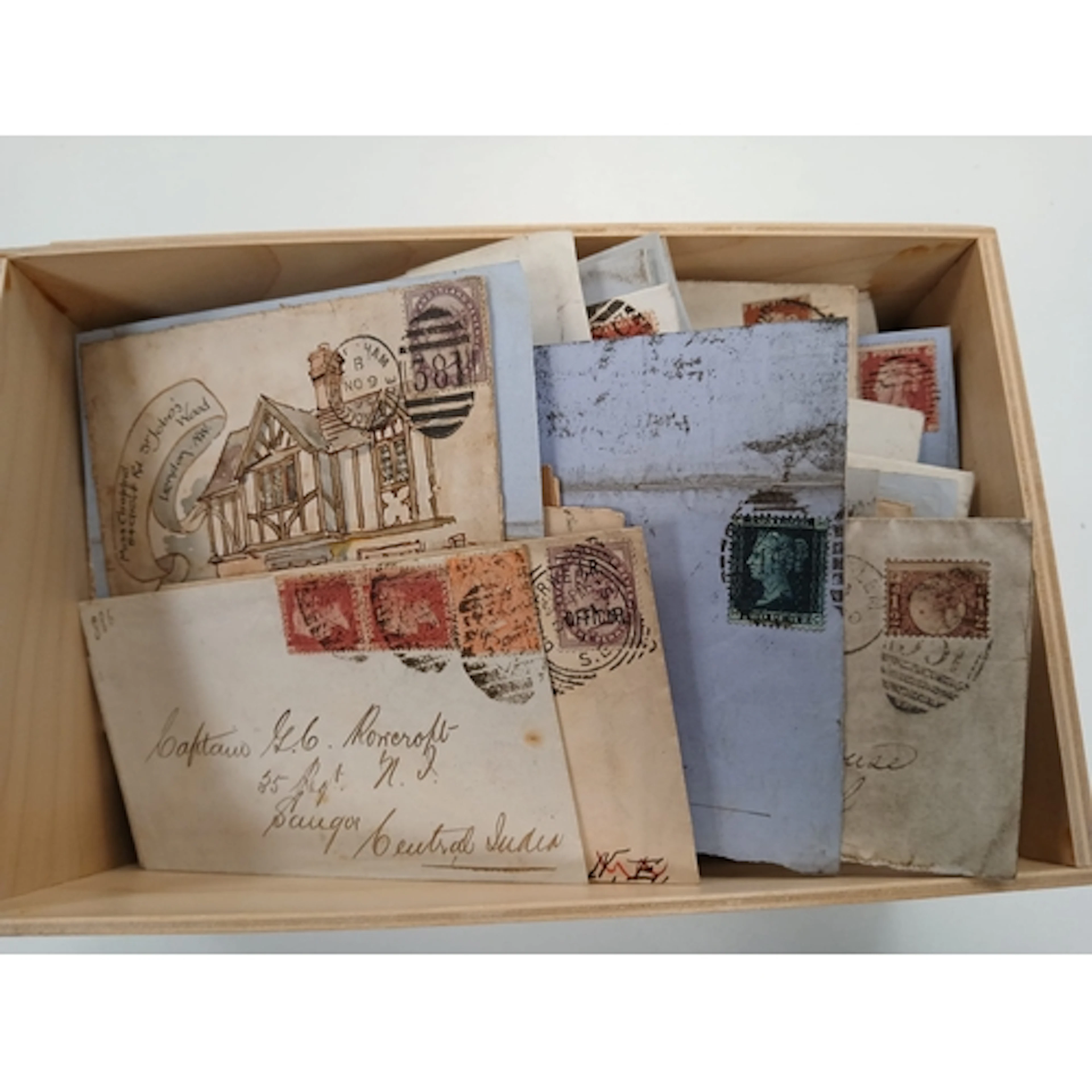Great Britain. A quantity of Queen Victorian covers, entries...
