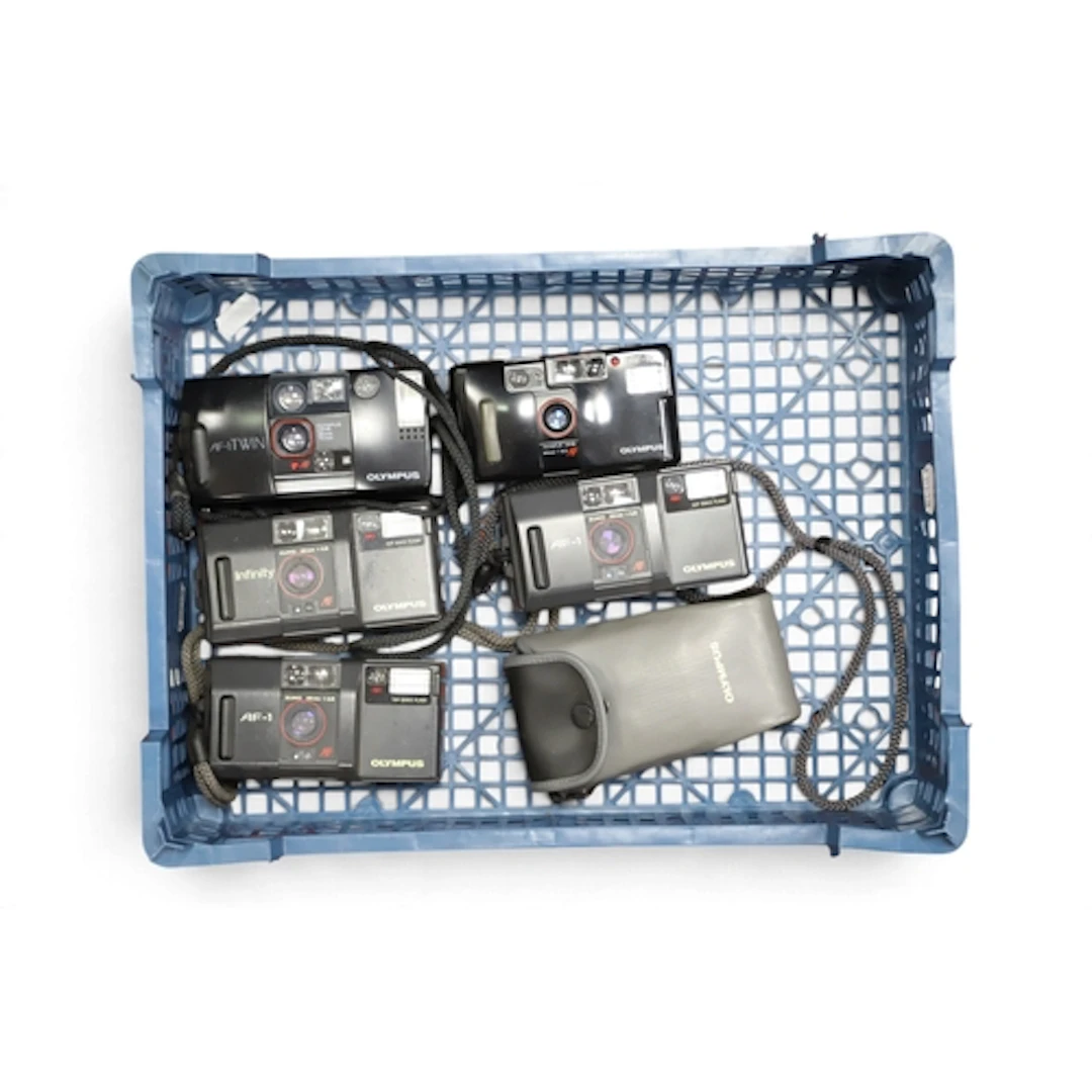 Olympus 35mm Compact Film Cameras to include AF-1 x2, AF-1 T...