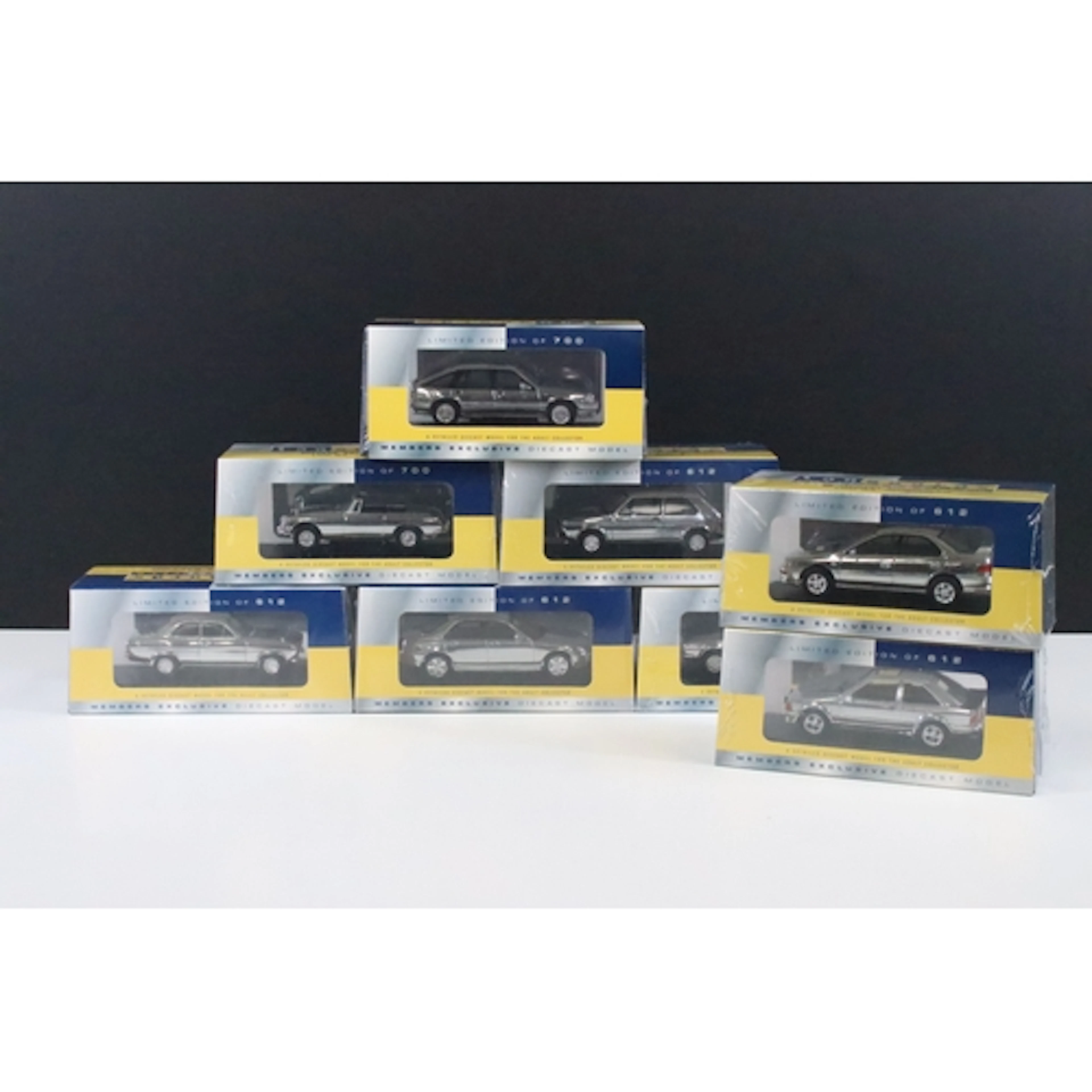 Eight sealed boxed & cased ltd edn Corgi The Vanguards Colle...