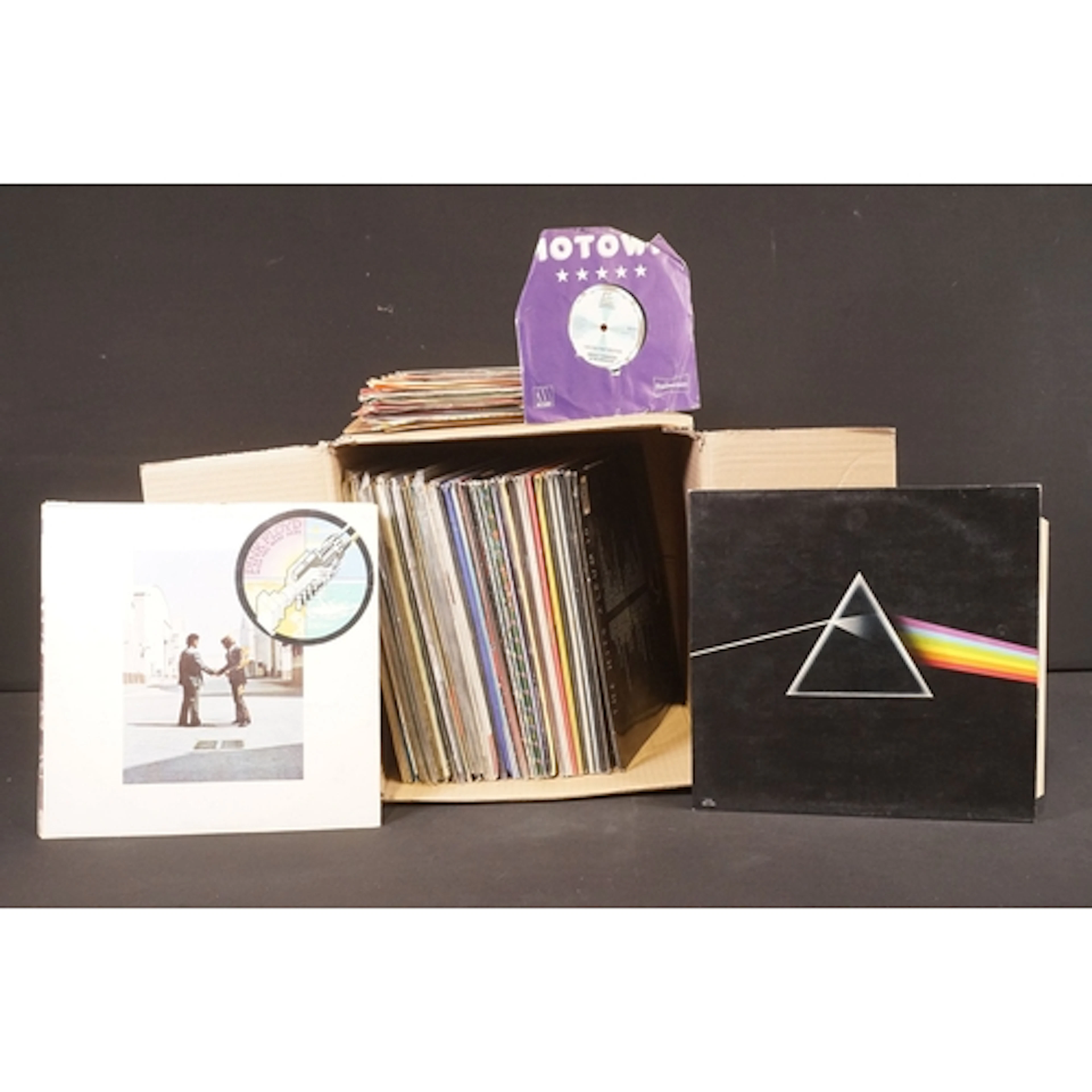 Vinyl - Over 50 Rock & Pop LPs and over 15 7" singles to inc...