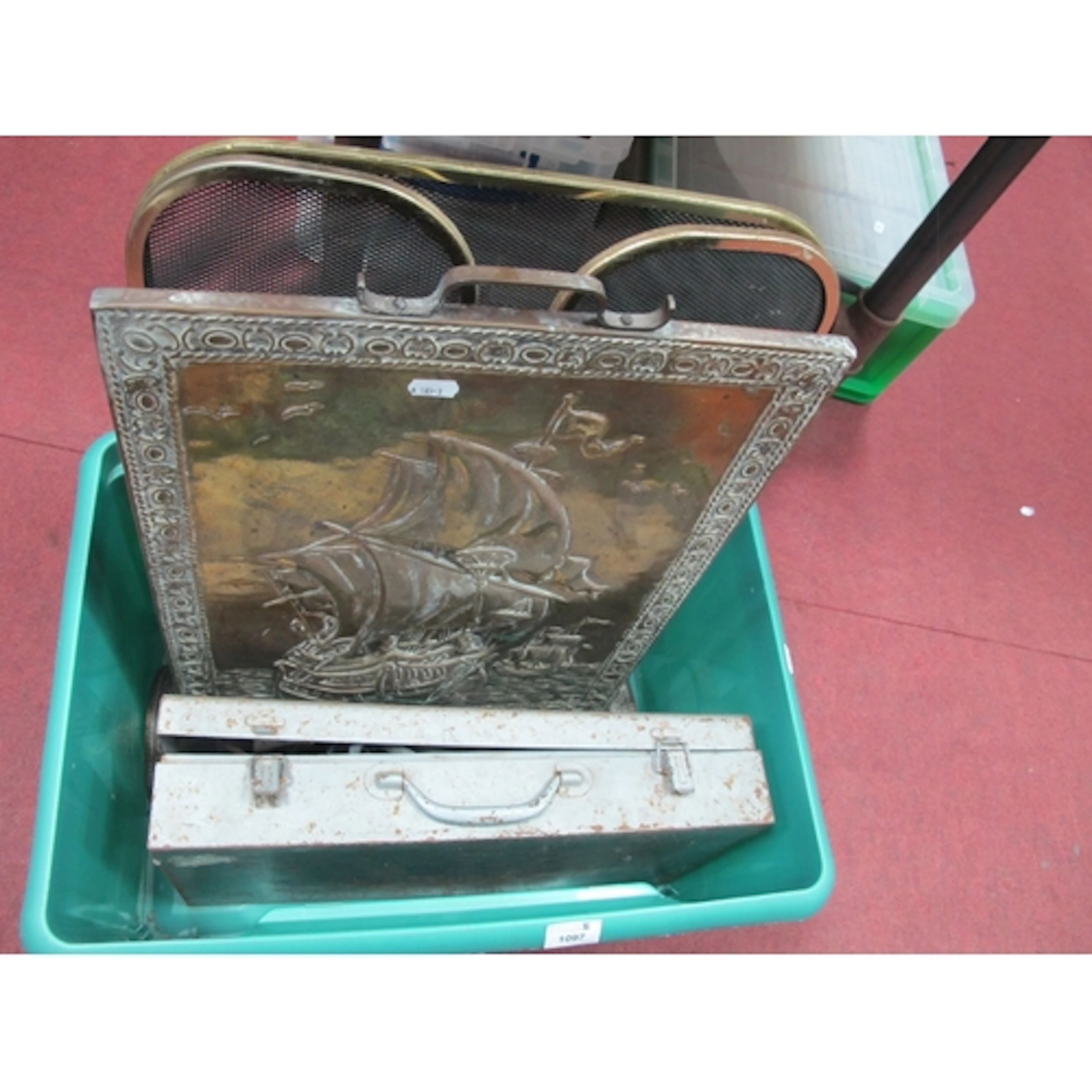 Tools and metalware, including metal-cased vintage Black & D...