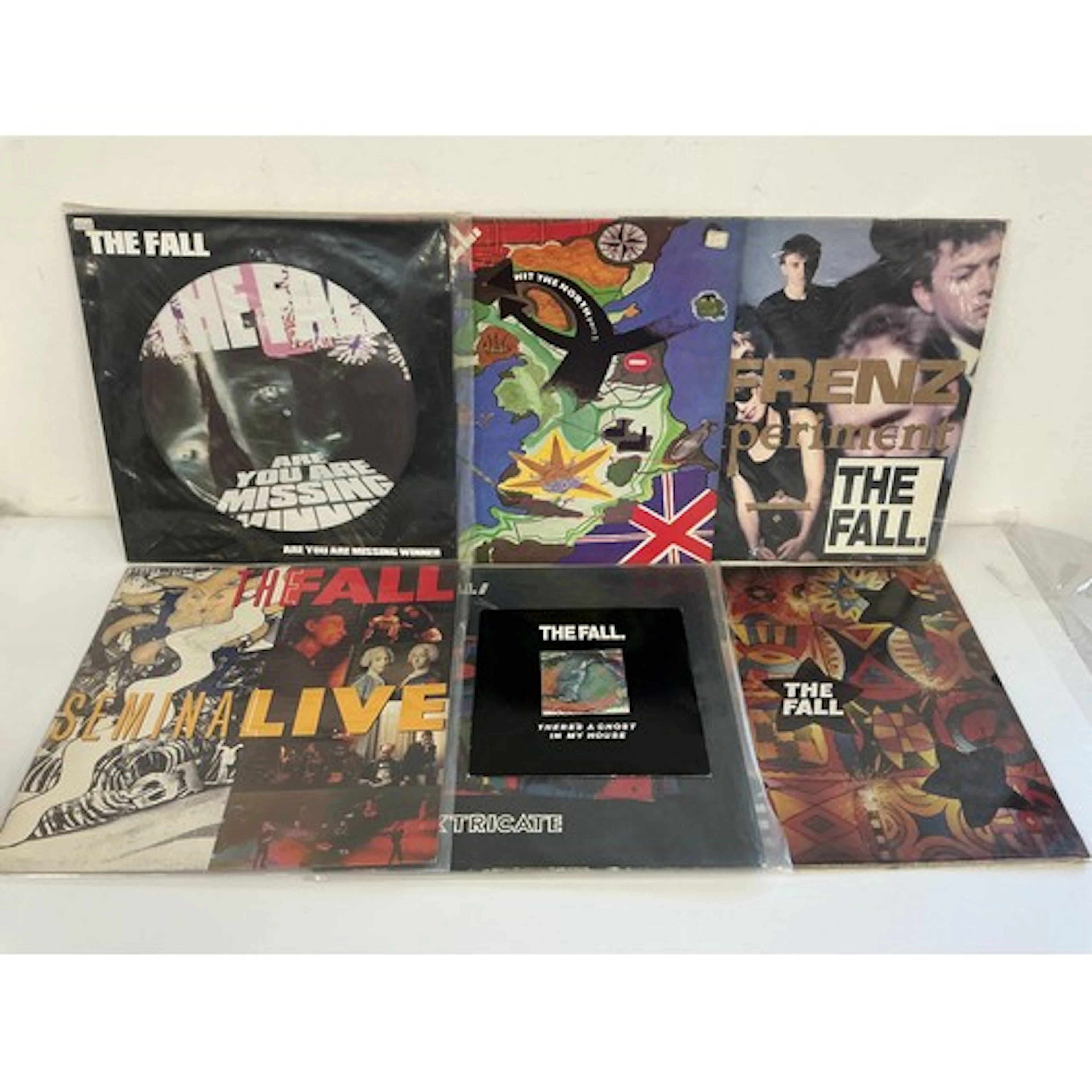Six LPs by The Fall plus a 7” single comprising Are Yo...