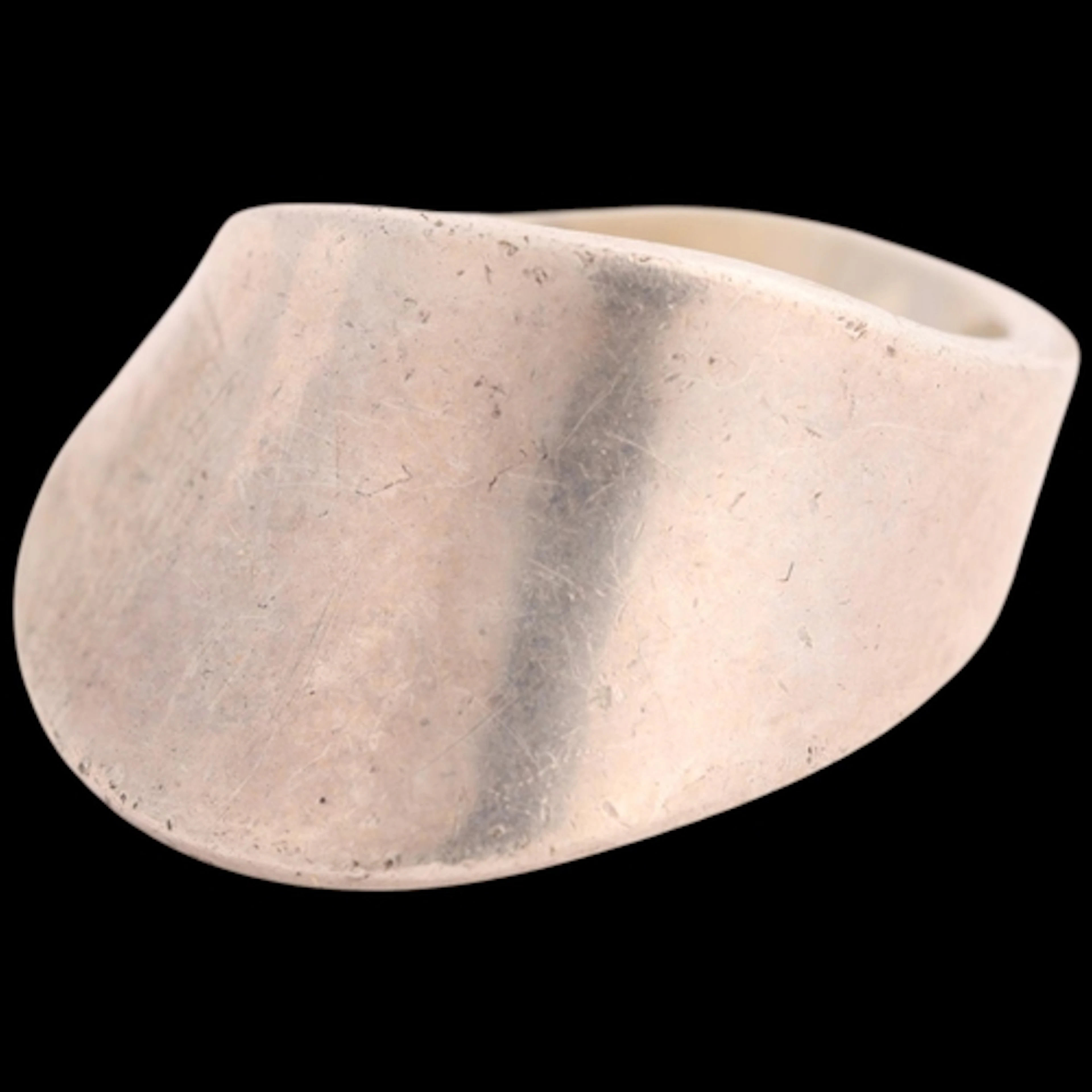 GEORG JENSEN - a Danish modernist sterling silver Mobius rin...