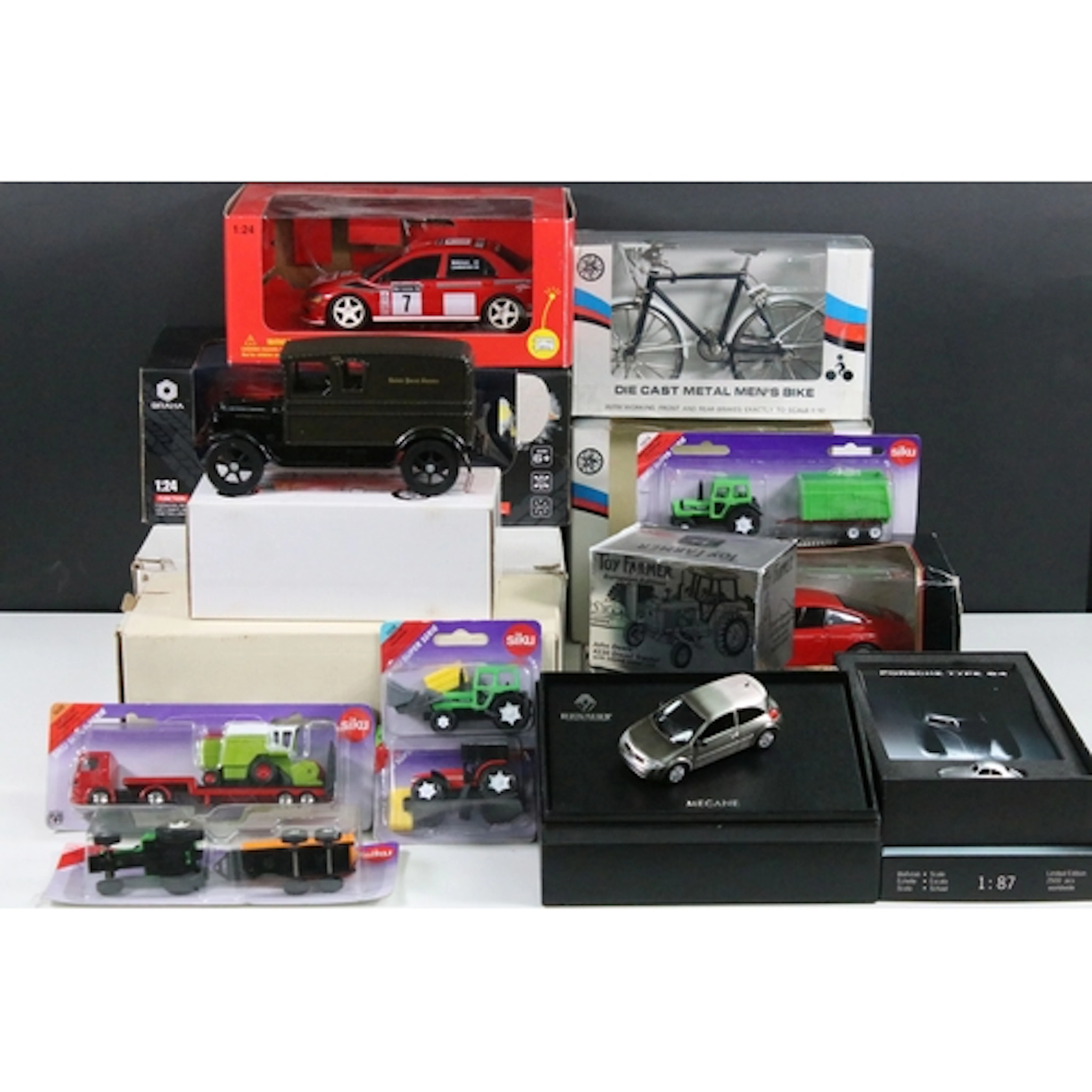 17 Boxed & carded diecast models to include 5 x Siku, WarTim...