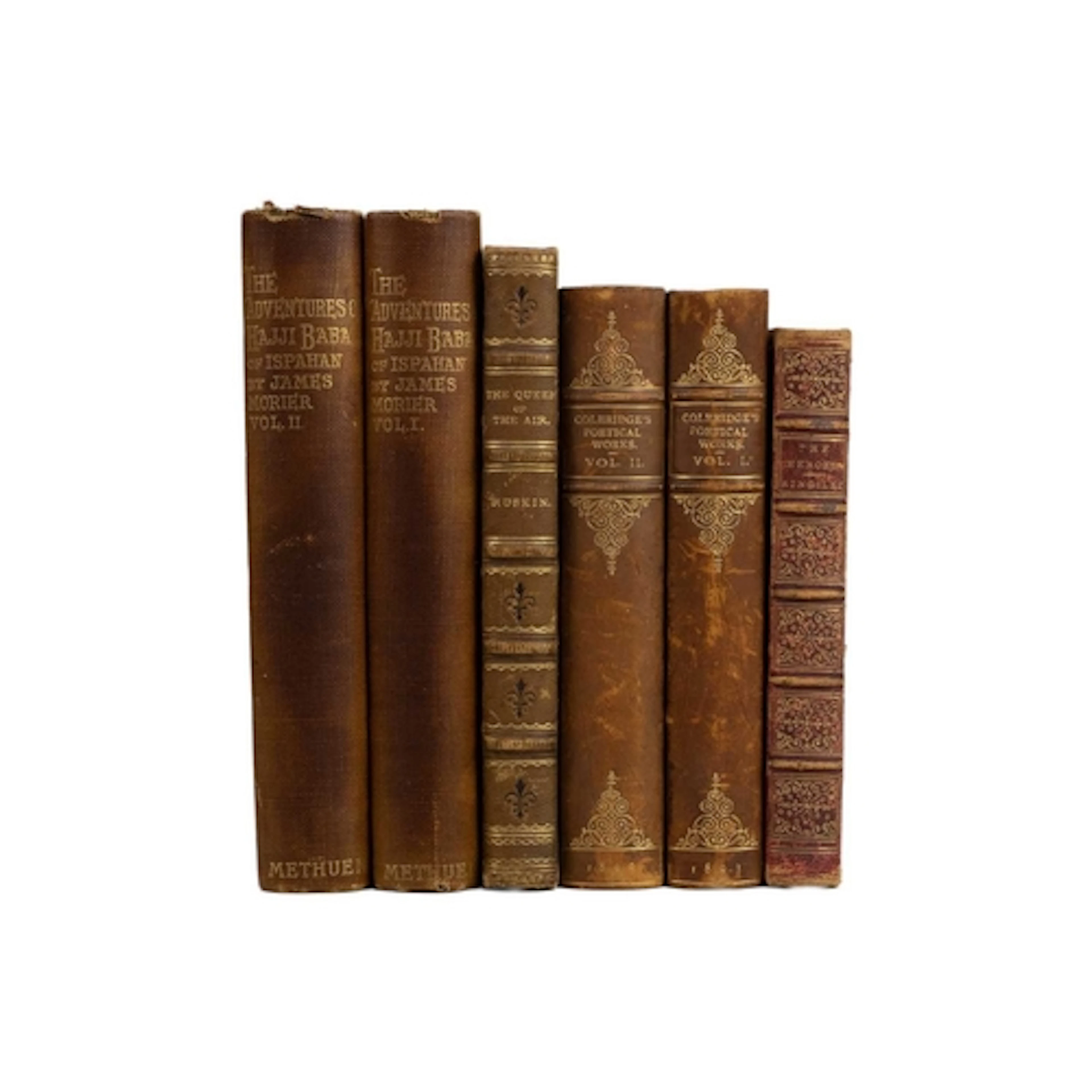 (Bindings) Six works John Ruskin. 'The Queen of the Air: Bei...