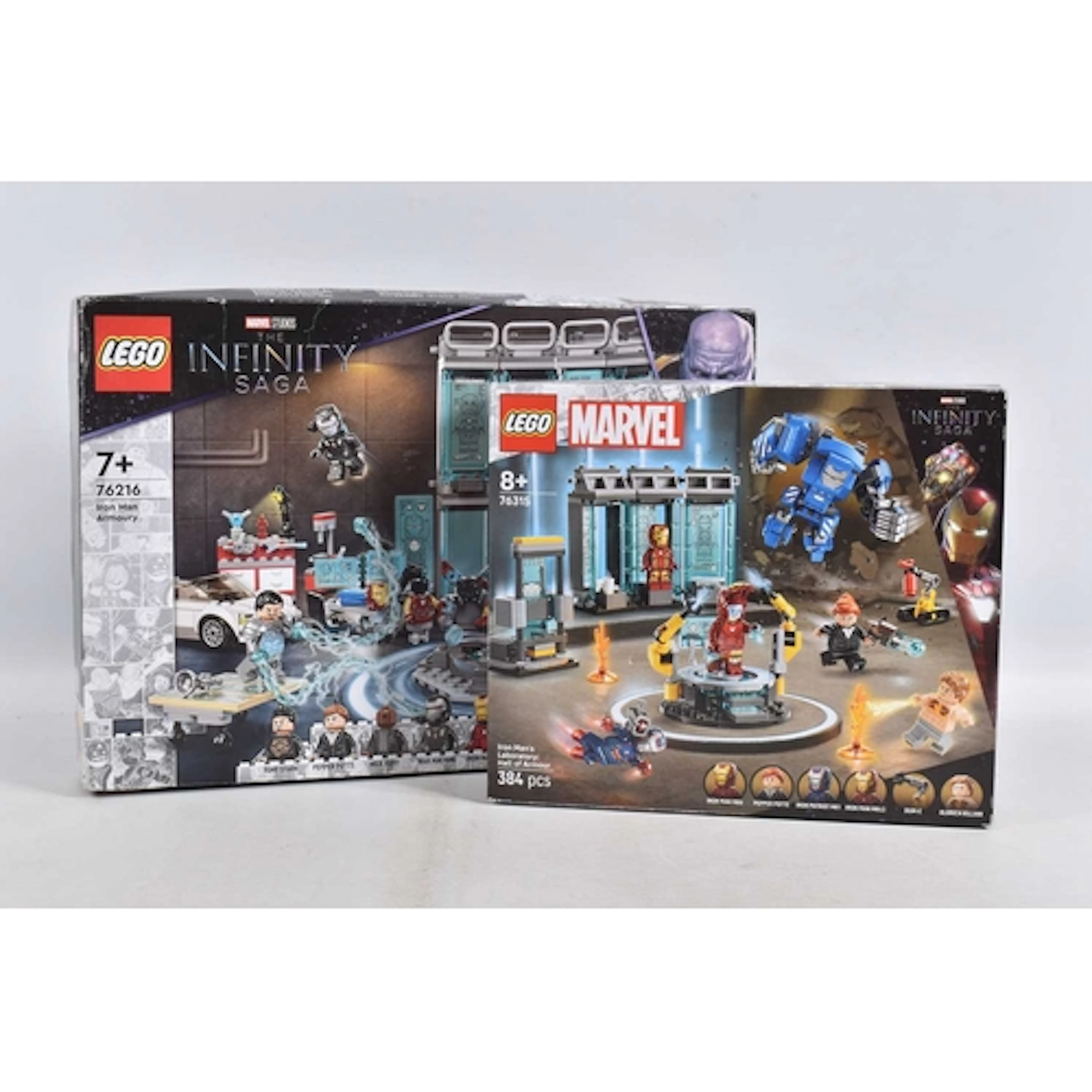 TWO BOXED AND SEALED MARVEL THE INFINITY SAGA LEGO SETS, to ...