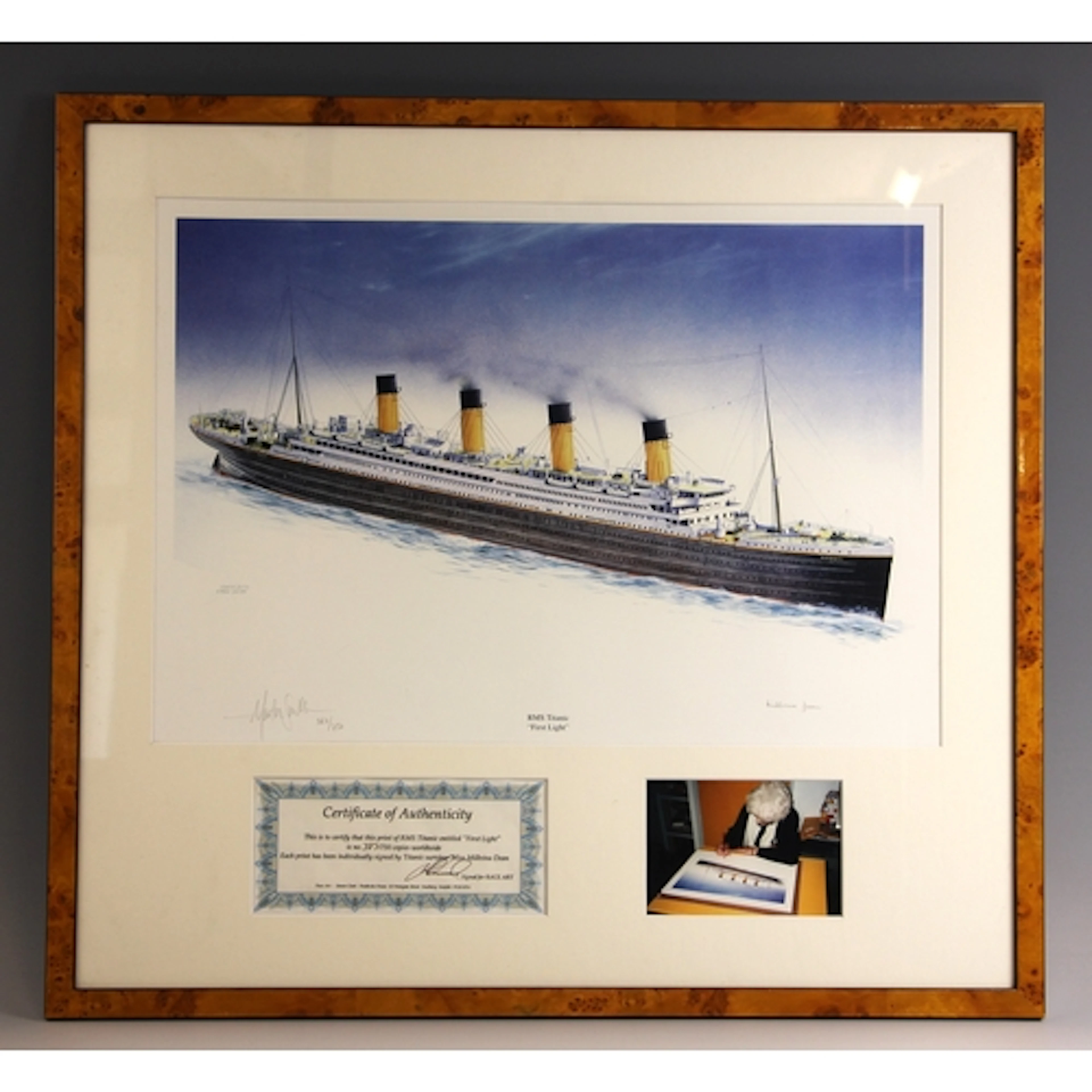 TITANIC INTEREST: After Martin Smith (British, contemporary)...