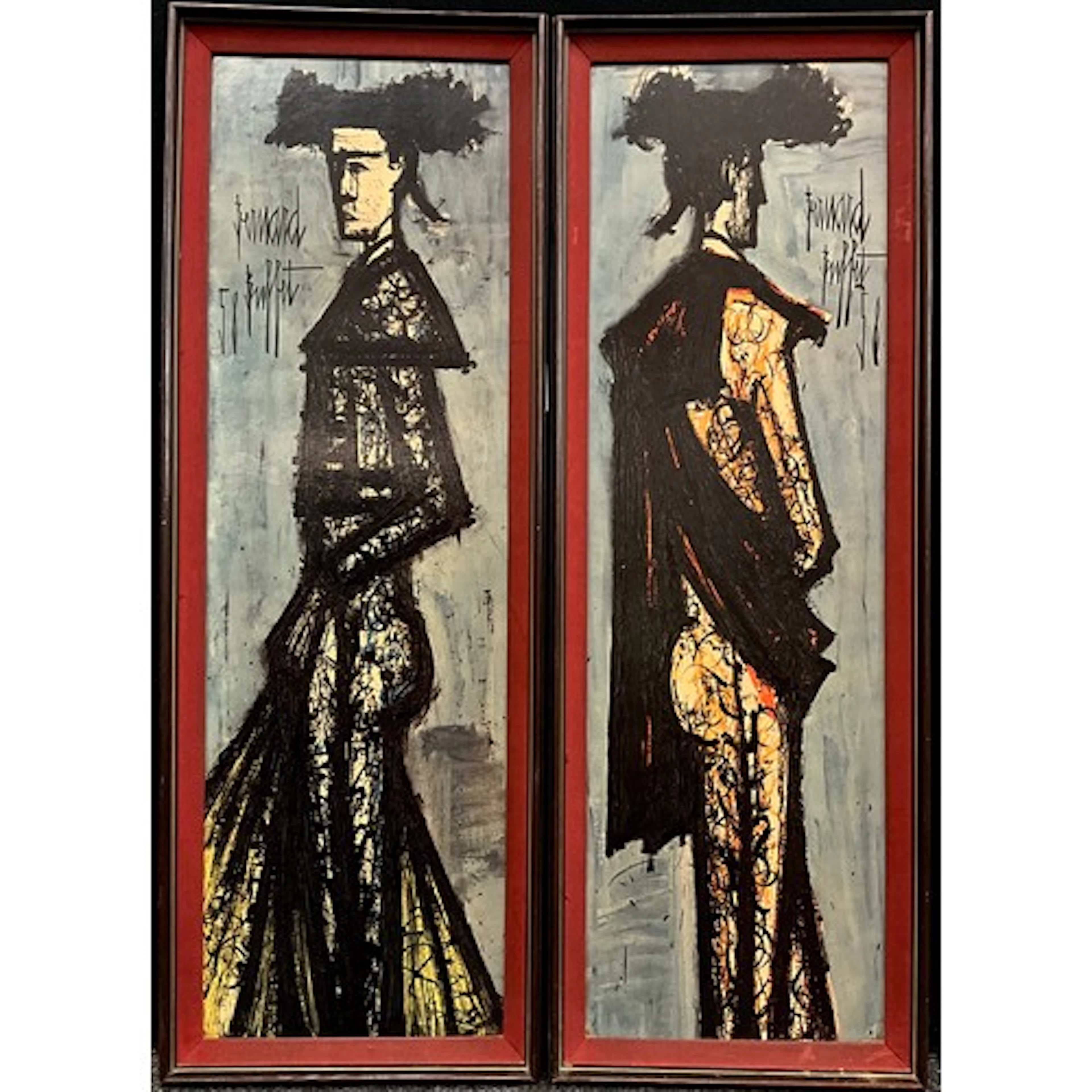 Bernard Buffet (French, 1928-1999) after, a pair, Toreador &...