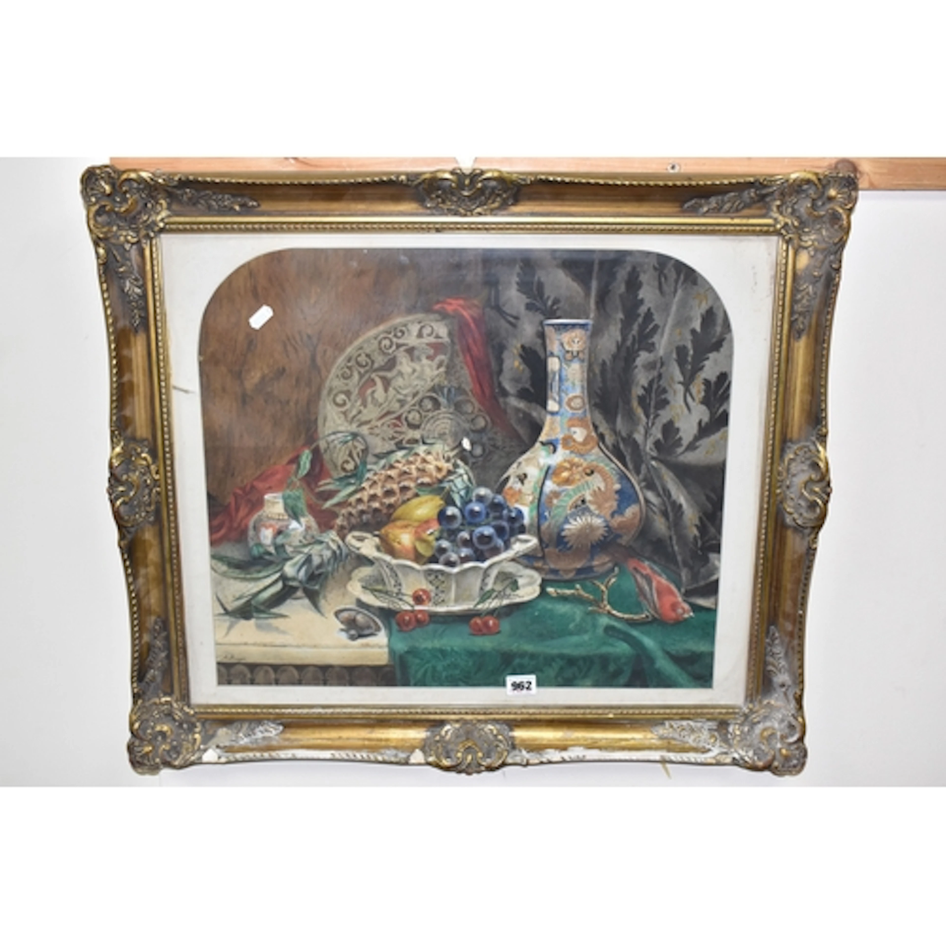 A SLINGER (19TH CENTURY) TABLETOP STILL LIFE STUDY, a still ...