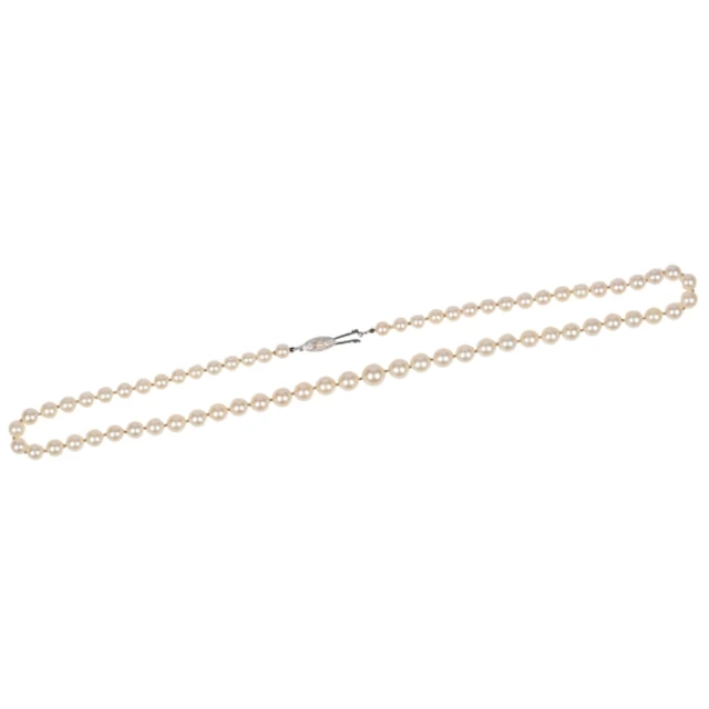 Mikimoto, a cultured pearl necklace, circa 1969, designed as...
