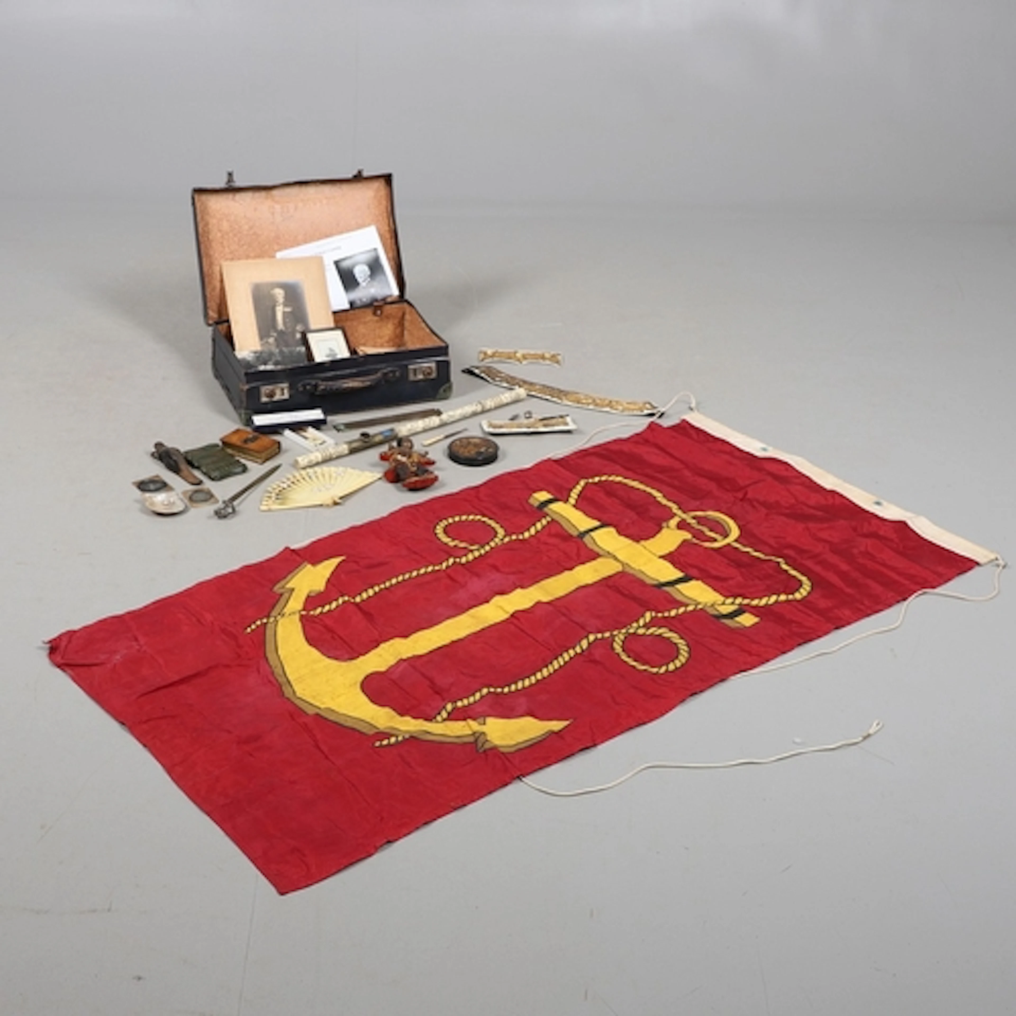 A COLLECTION OF ITEMS BELONGING TO ADMIRAL ROBERT S.D. CUMMI...
