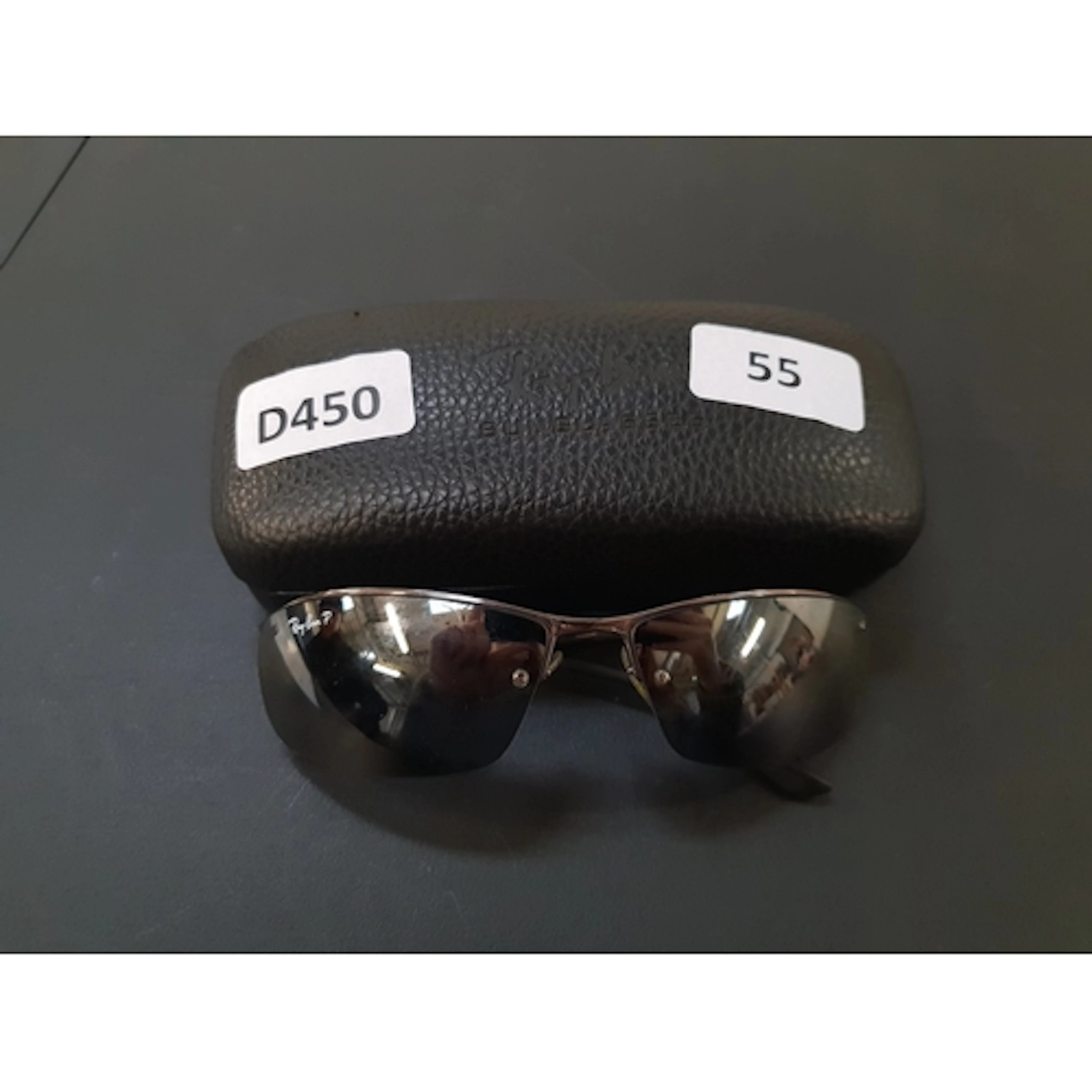 PAIR OF SUNGLASSES RAY BAN RB 3183 INC. CASE