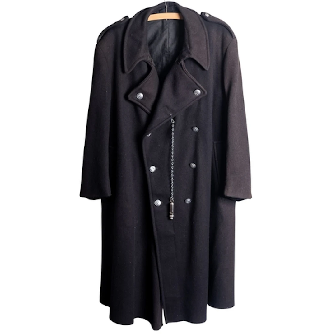 A mid 20th century Devon Special constabulary black wool ove...