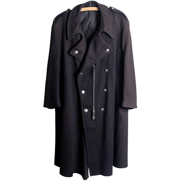 A mid 20th century Devon Special constabulary black wool ove...