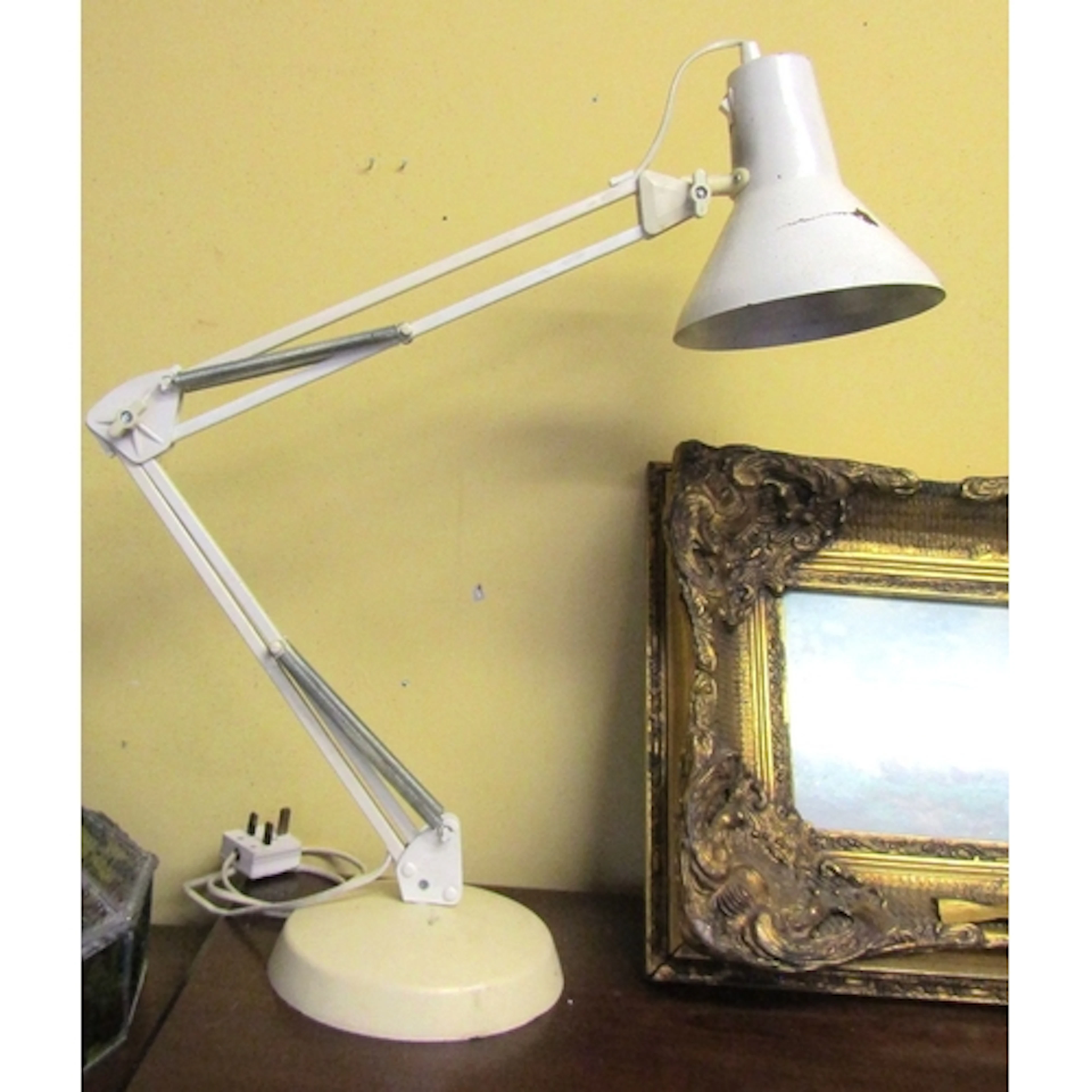 Vintage Metal Form Anglepoise Desk Lamp Electrified Working ...