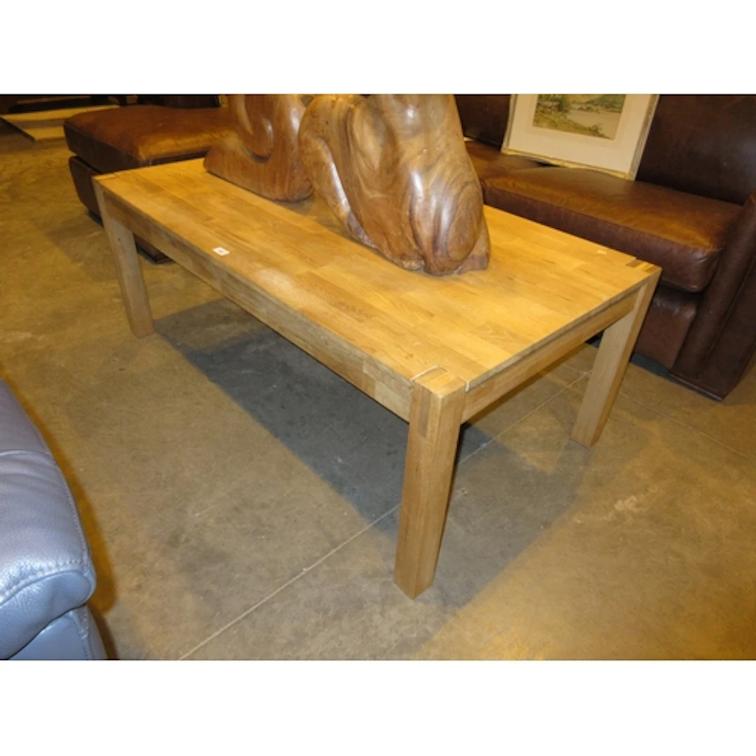 Modern Oak Coffee Table, 135x76x52cm h