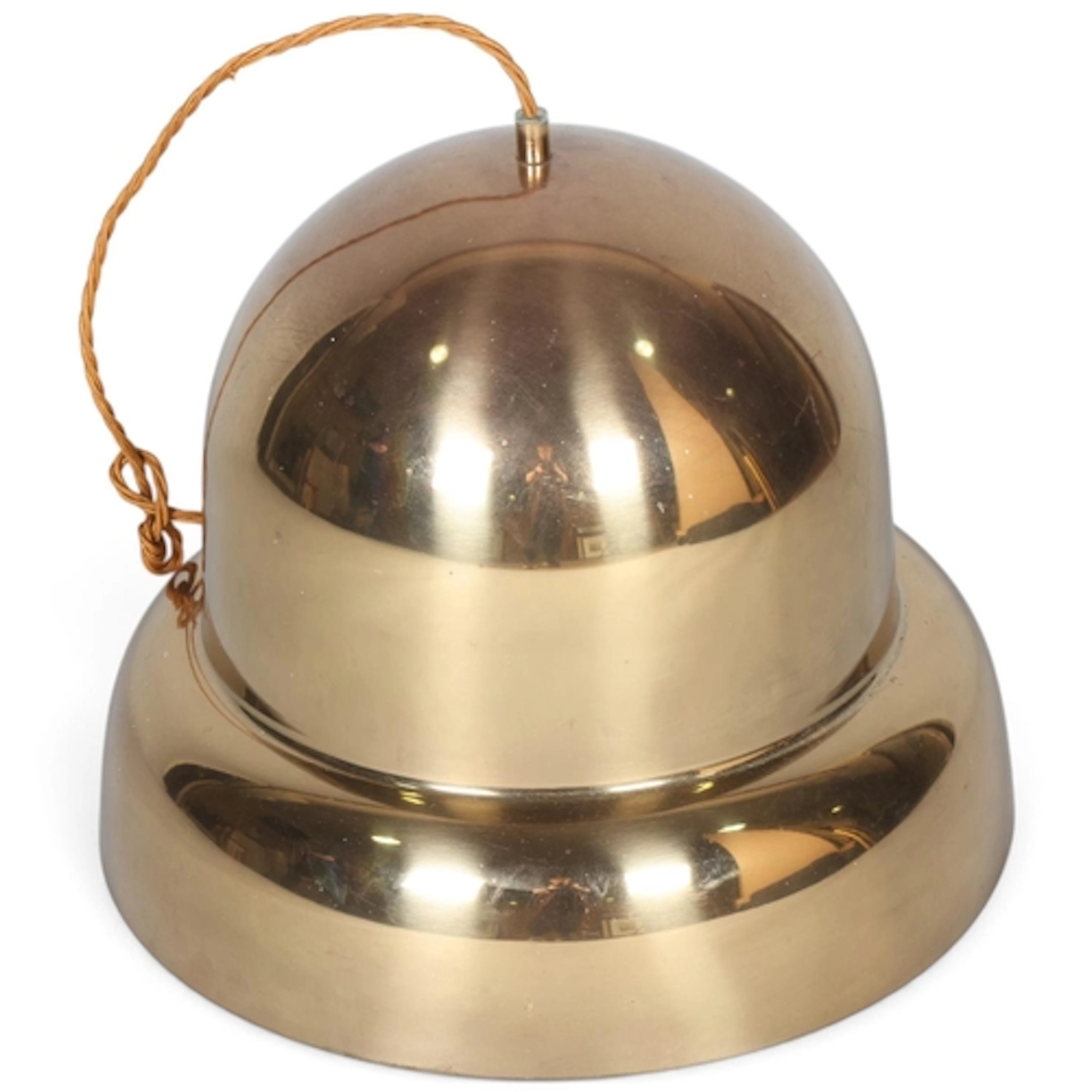 EJE AHLGREN for Bergboms, Sweden, a large brass pendant lamp...
