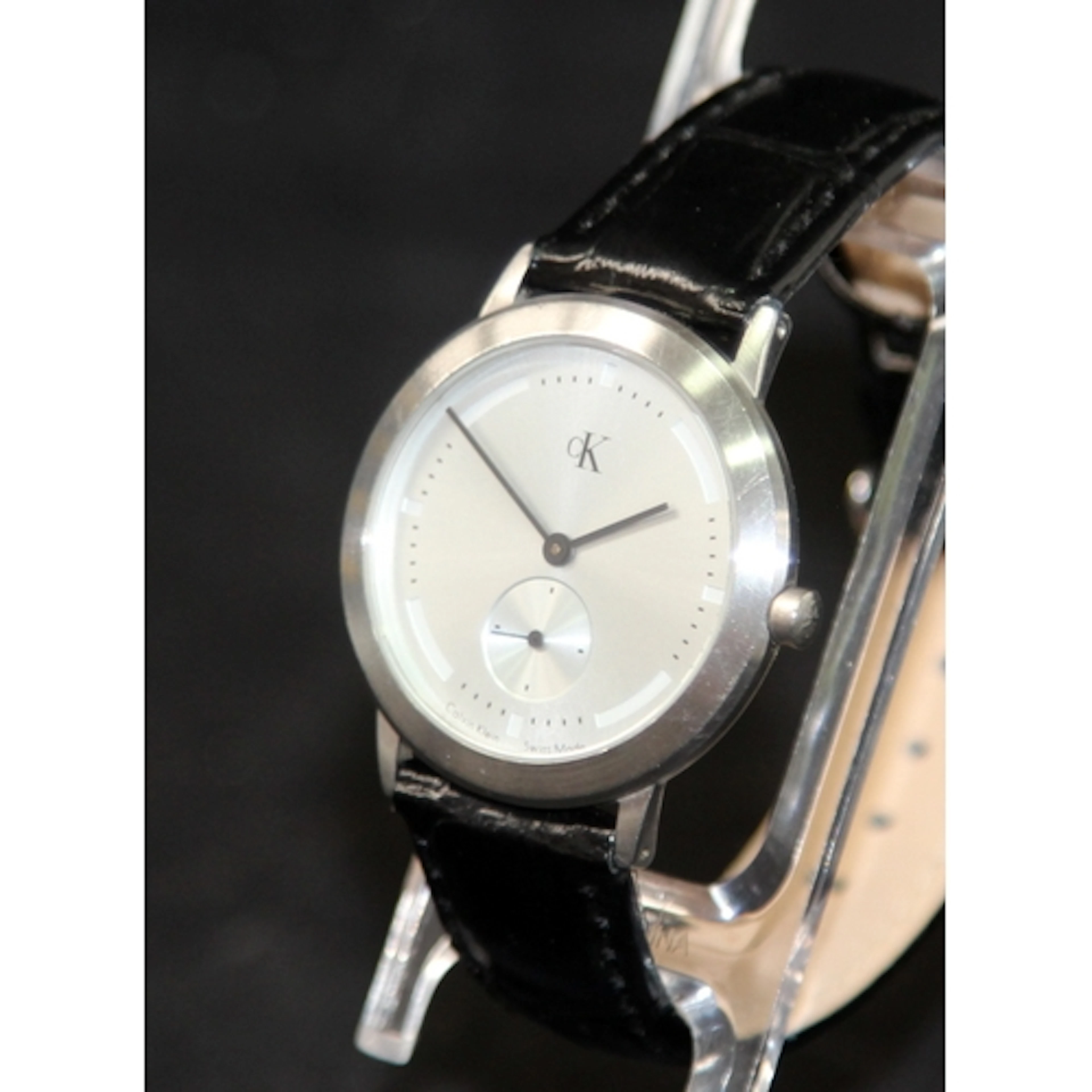 Calvin Klein gents quartz dress watch with seconds sub dial ...
