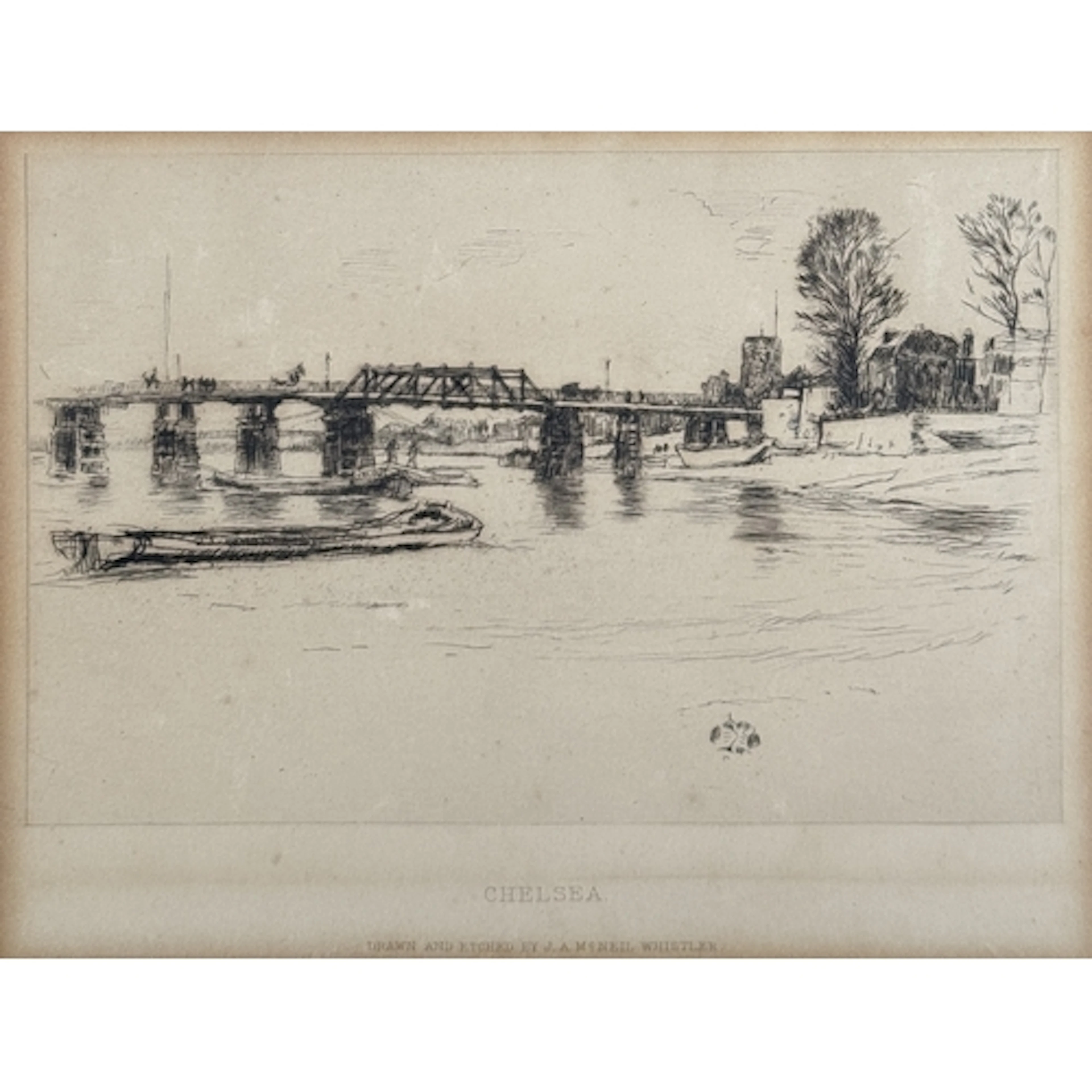 JAMES ABBOTT MCNEILL WHISTLER (AMERICAN 1834-1903): CHELSEA ...