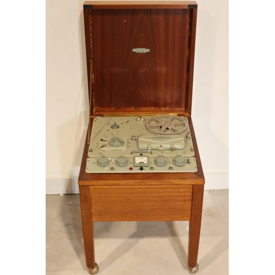 Ferrograph Series 4 Custom Built, Polished Wood Tape Recorde...
