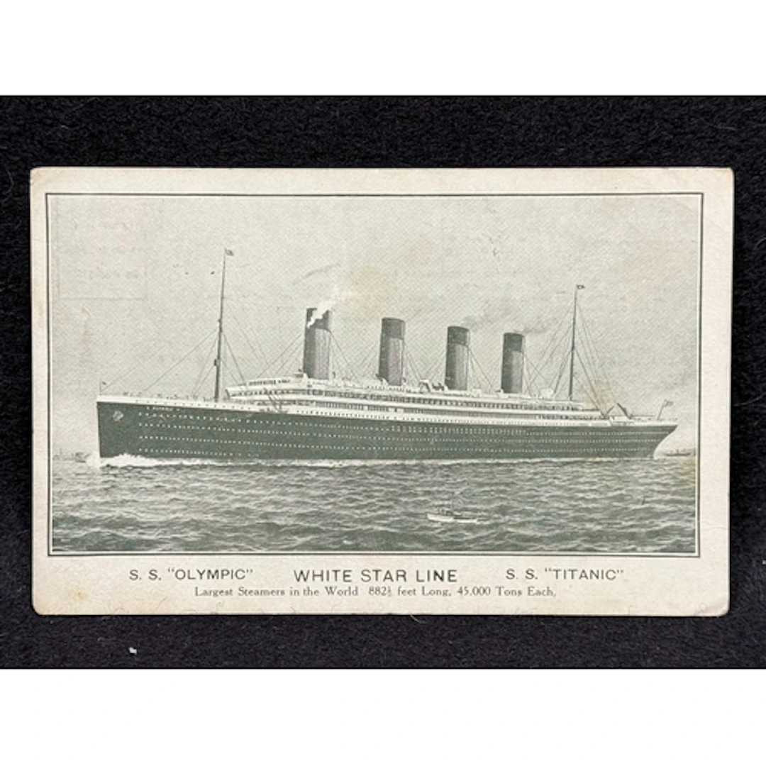 R.M.S. Titanic: R.M.S. Titanic: 1911 postcard, possibly Tic...