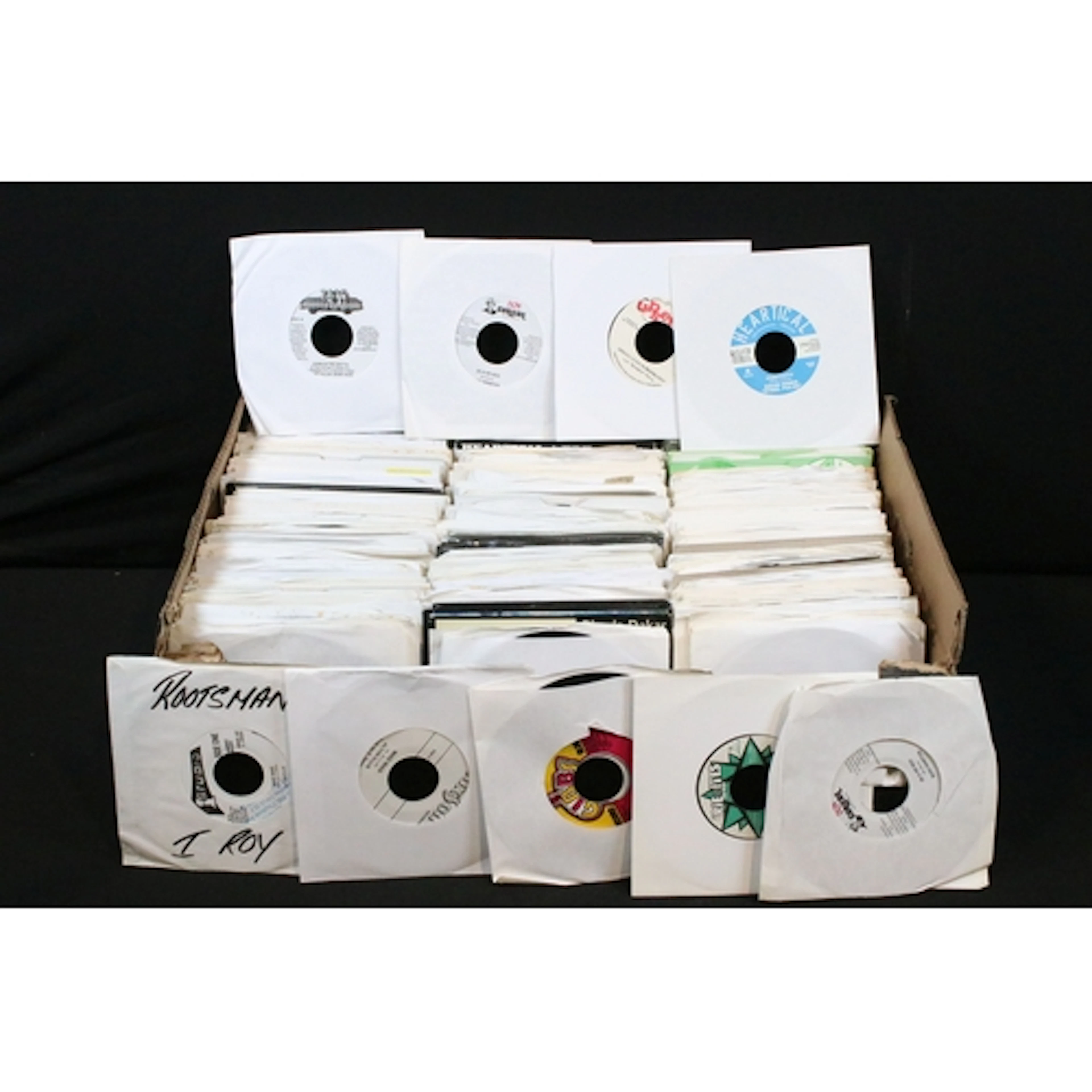 Over 350 Reggae / Roots / Dub mainly Jamaican pressing 7" si...