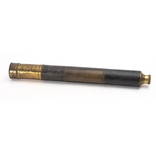 A 20th Century Owen Owens, Liverpool, brass and leather boun...