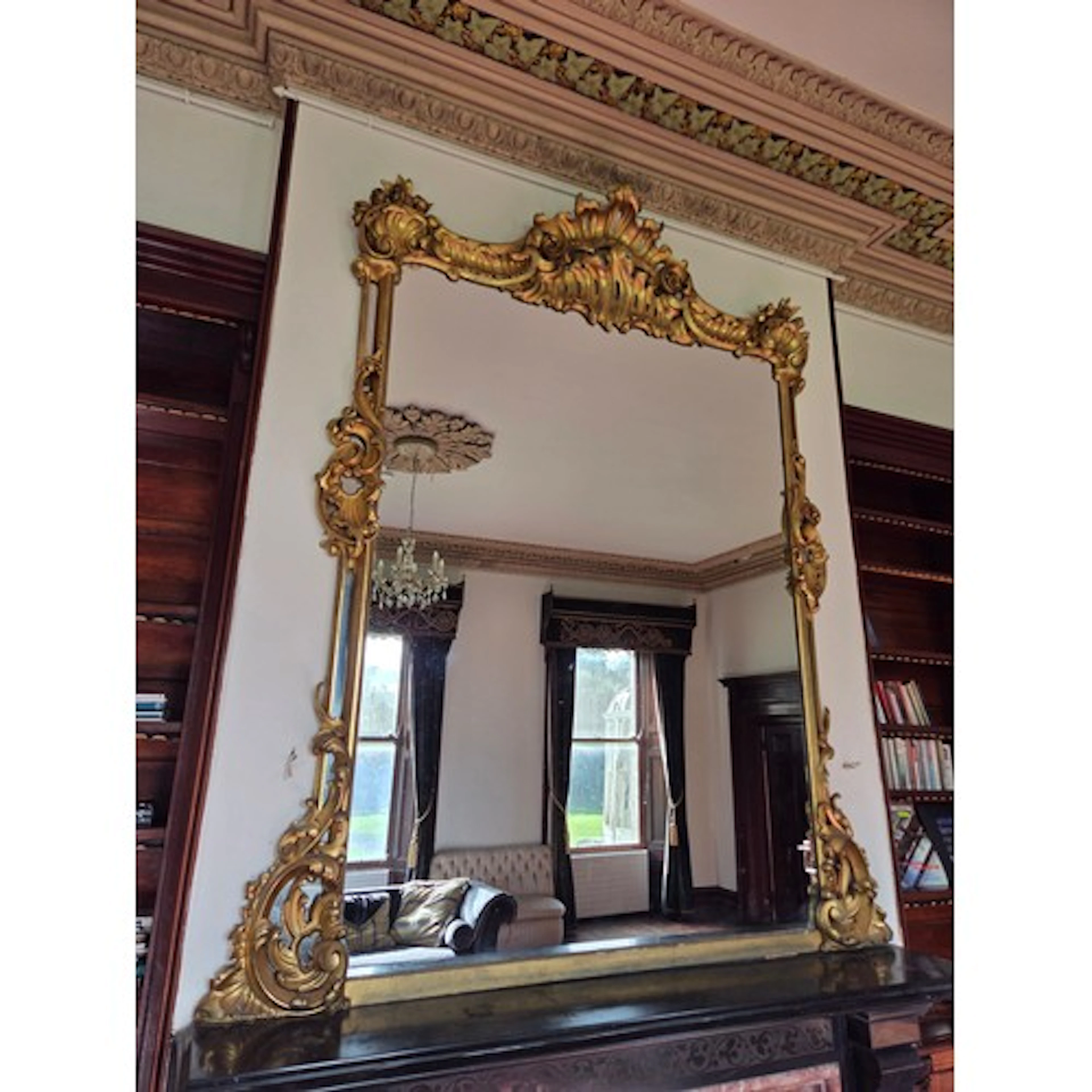 A very Impressive early to mid 19th Century timber Gilt Over...