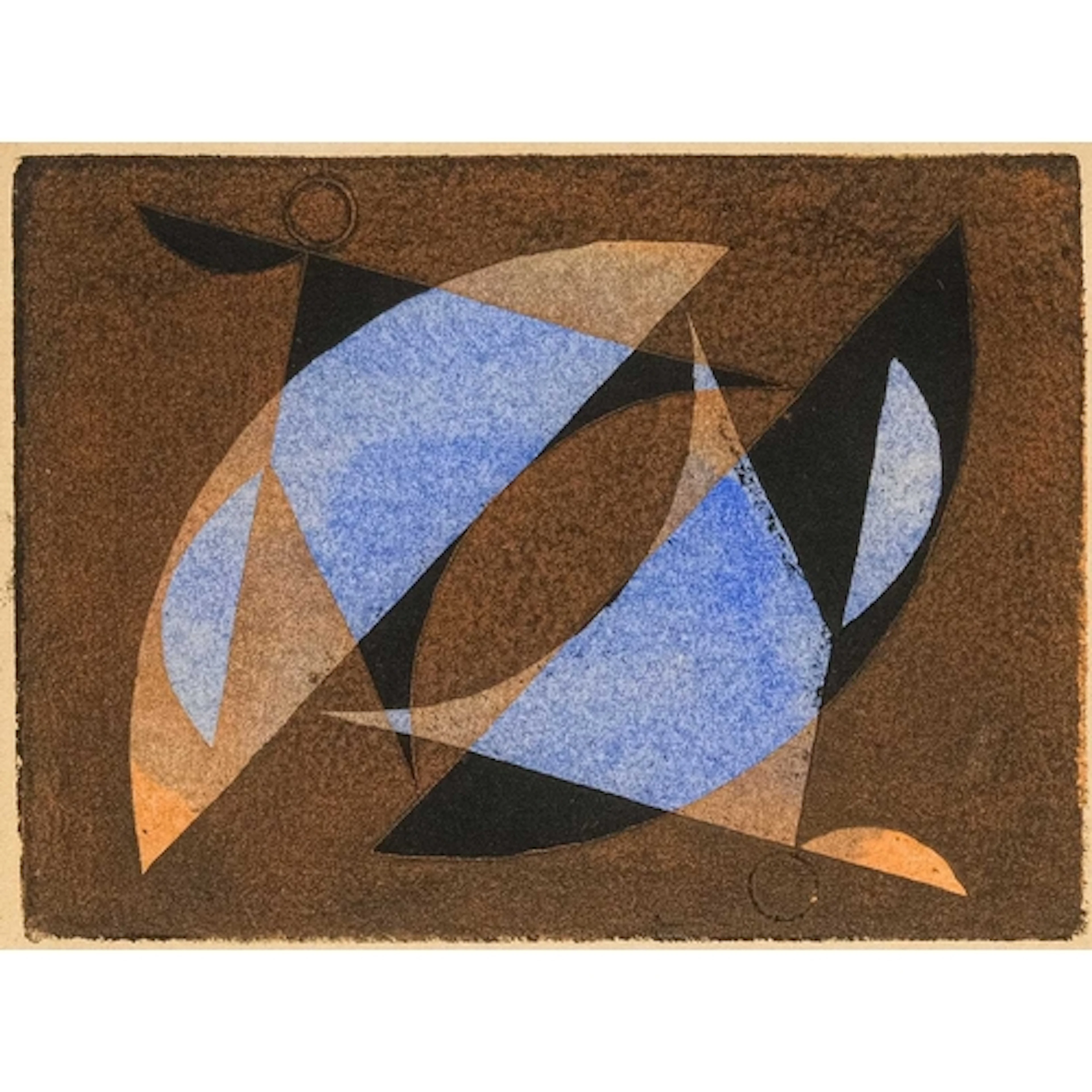 § John WELLS (1907-2000) Untitled Christmas card (c.1980) Li...