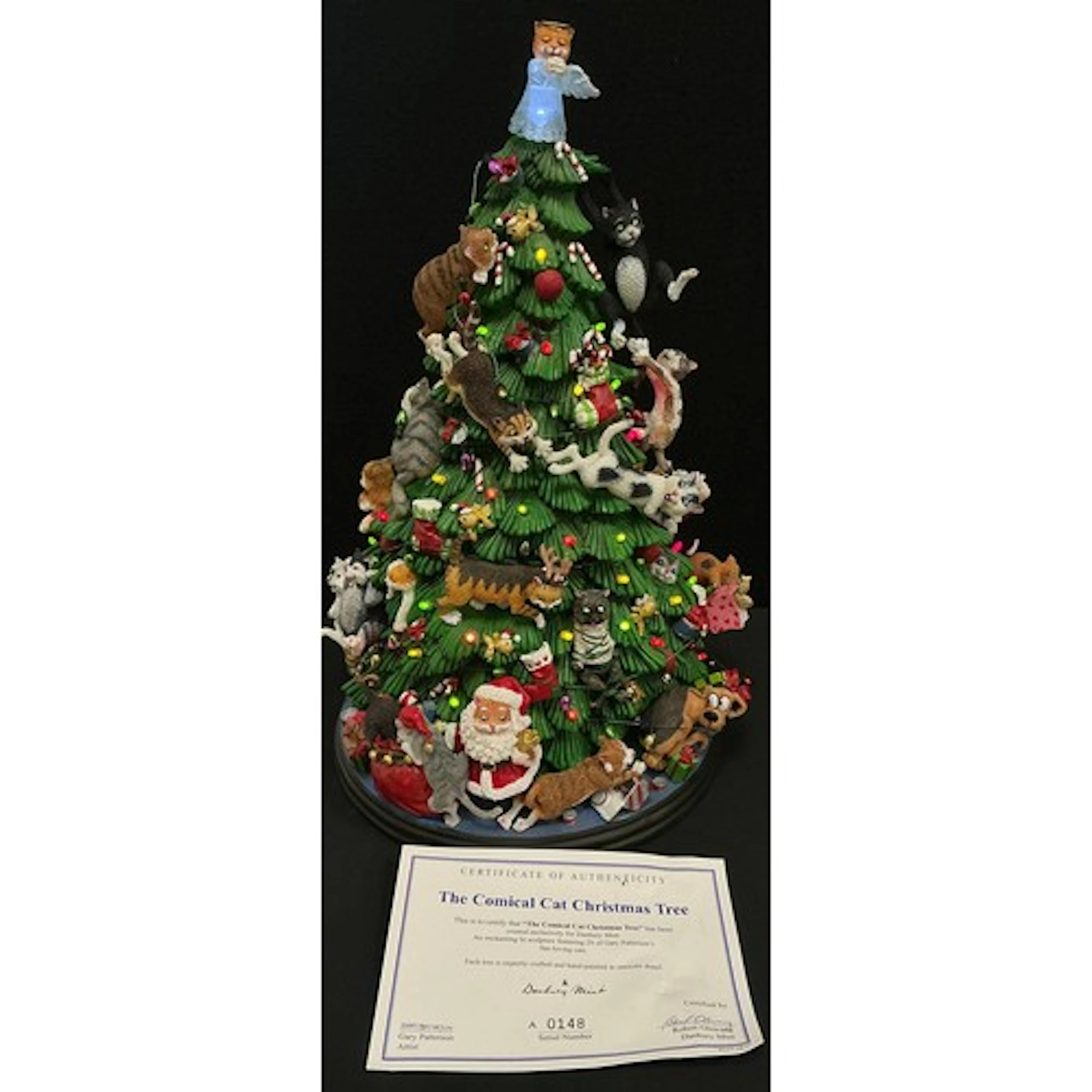 A contemporary festival tree by Gary Patterson ‘The comical ...