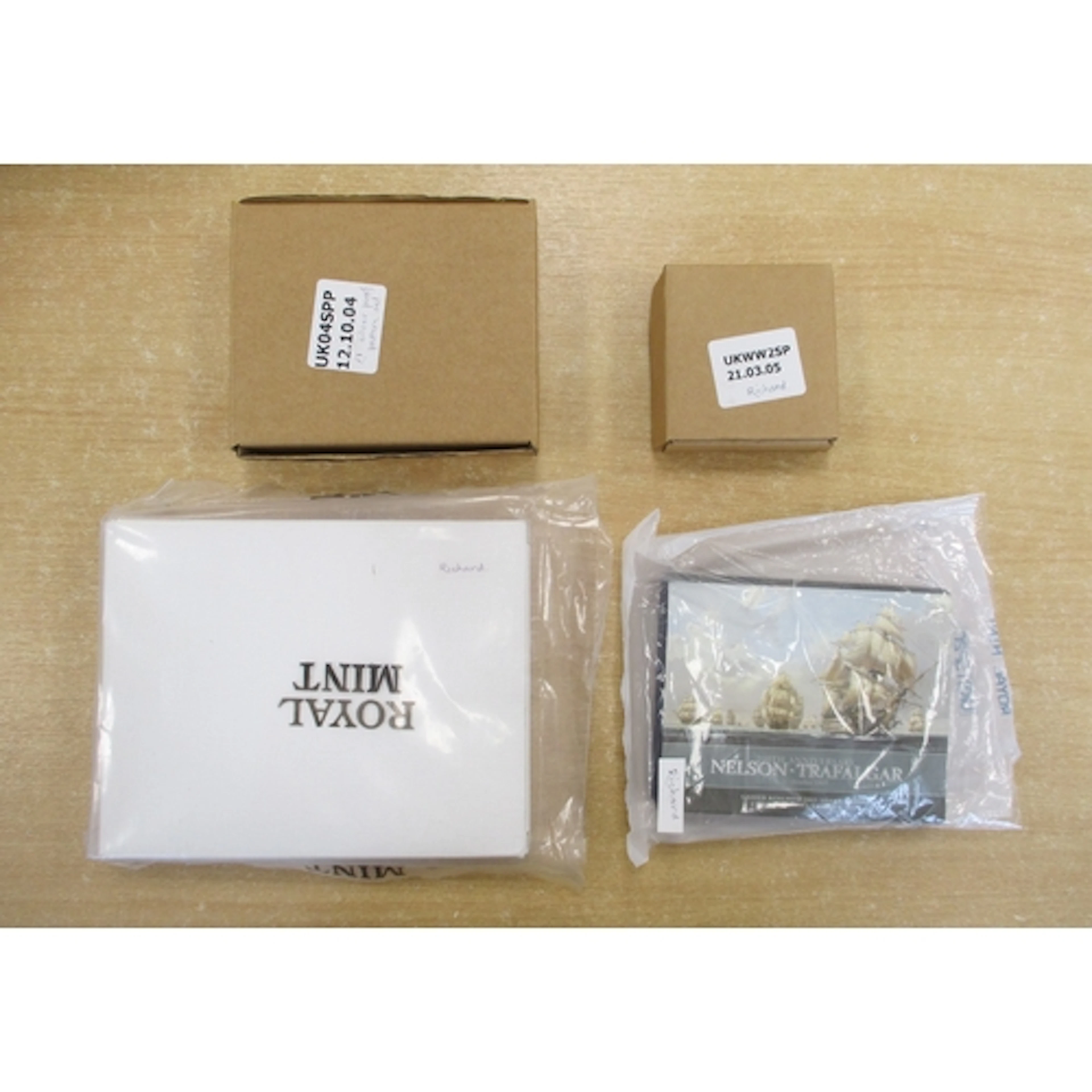 Collection of boxed Royal Mint silver proof FDC sets include...