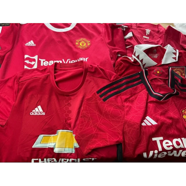 Manchester United Home Football Shirts: Fair/good condition ...