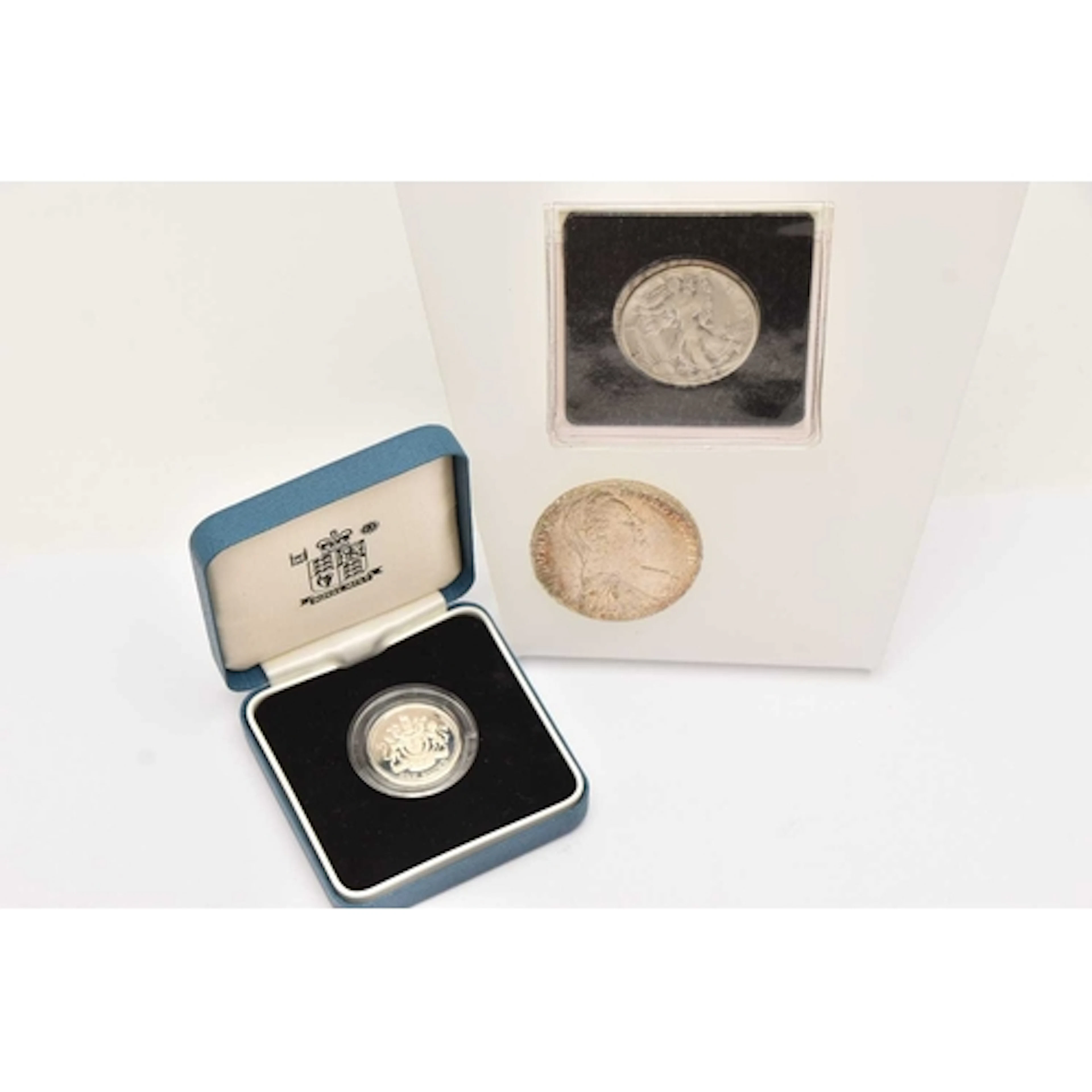 Silver. A 3003 UK Silver Proof One Pound Coin, .925 silver t...