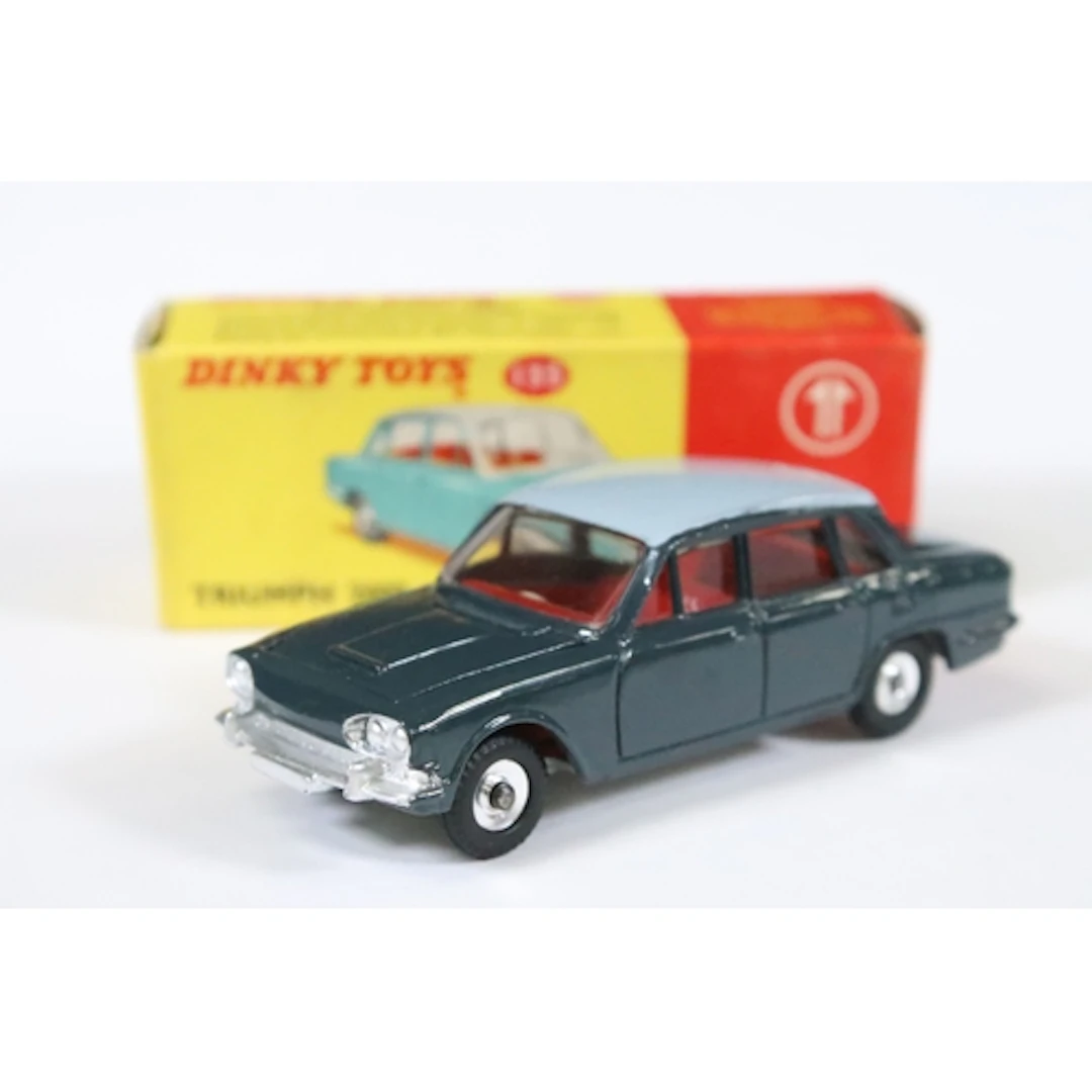 Scarce boxed Dinky 135 Triumph promotional diecast model in ...