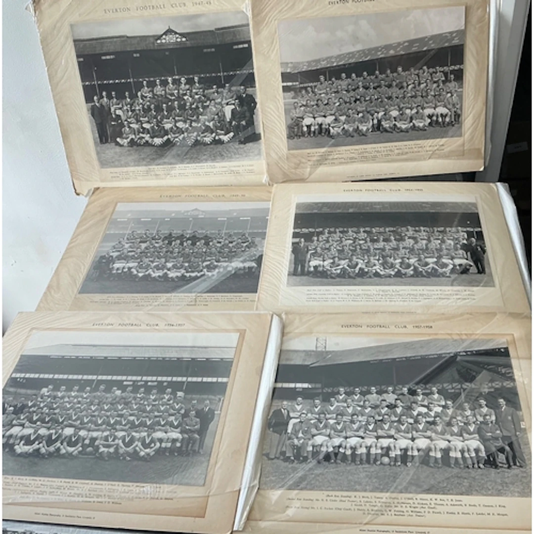 Everton Team Group Press Photos: Official 15 x 12 boardroom ...