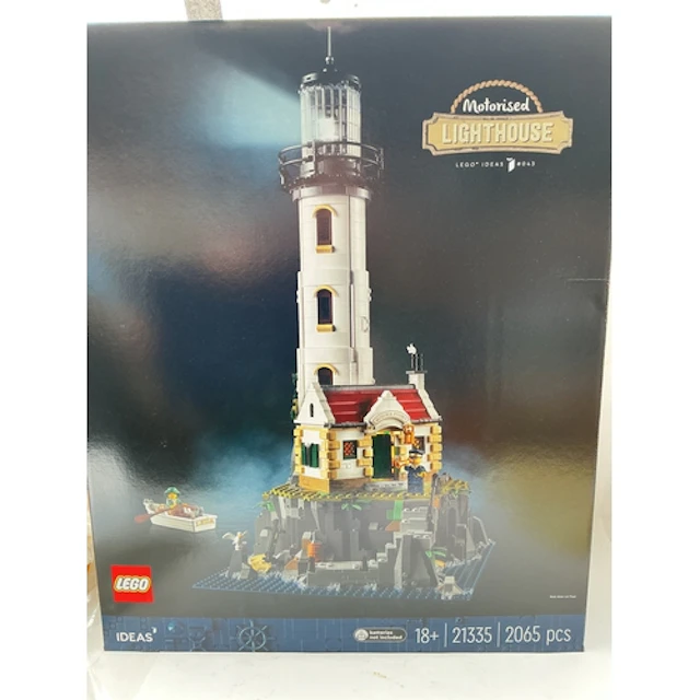A Boxed And Sealed Lego Motorised Lighthouse #21335.