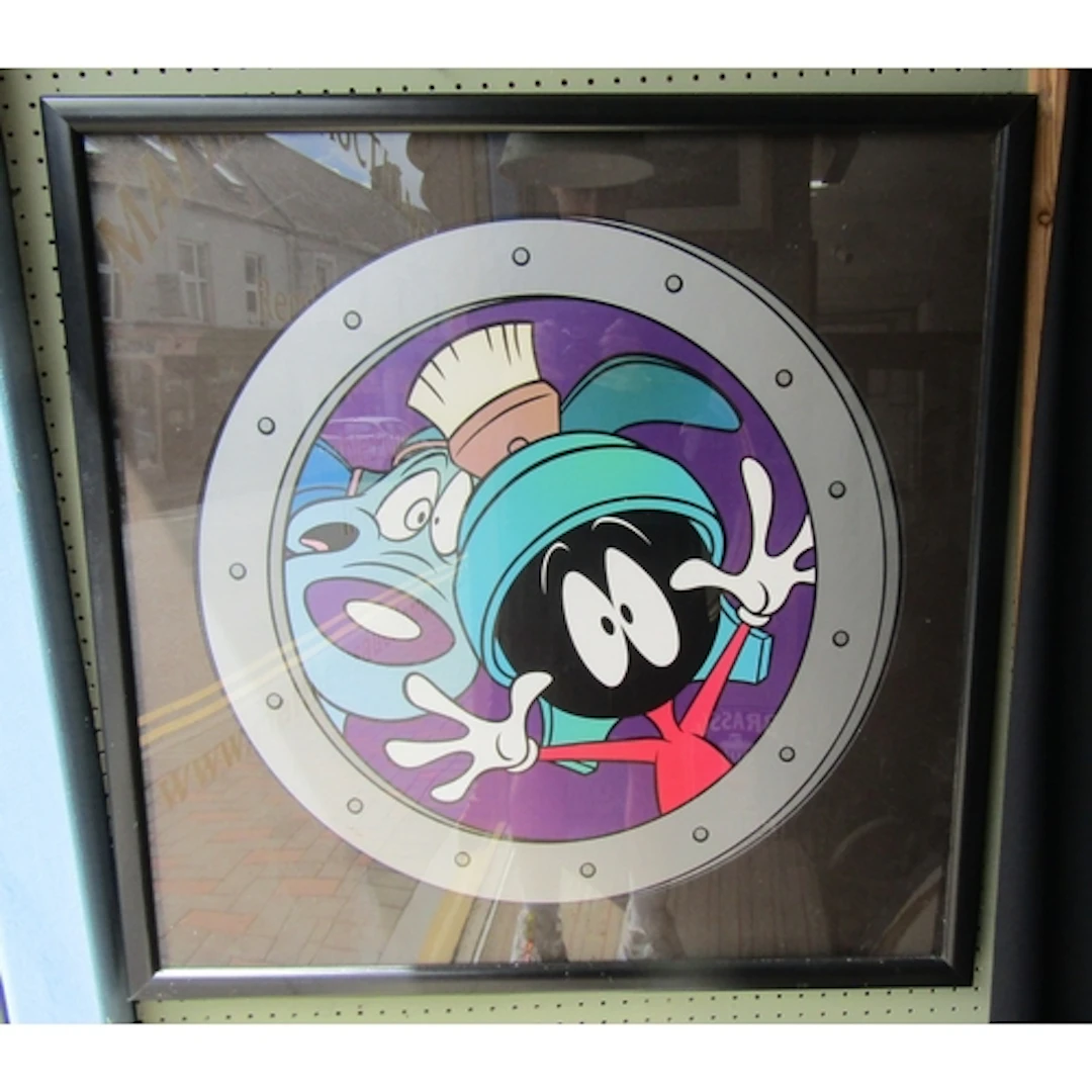Marvin the Martian Fine Art Lithograph from Looney Tunes Ser...