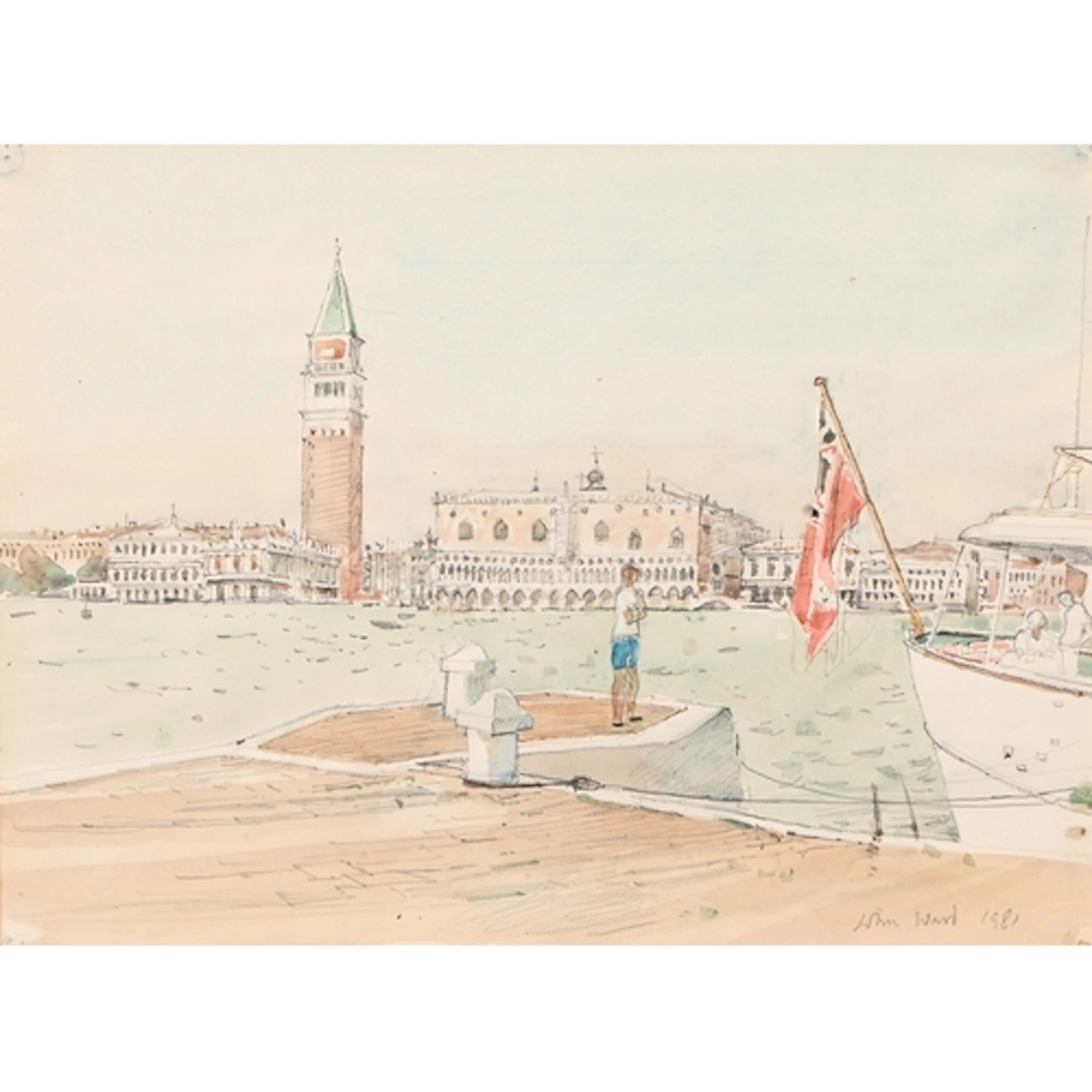 John Stanton Ward CBE, RA, RWS (1917-2007) – The Red Ensign ...