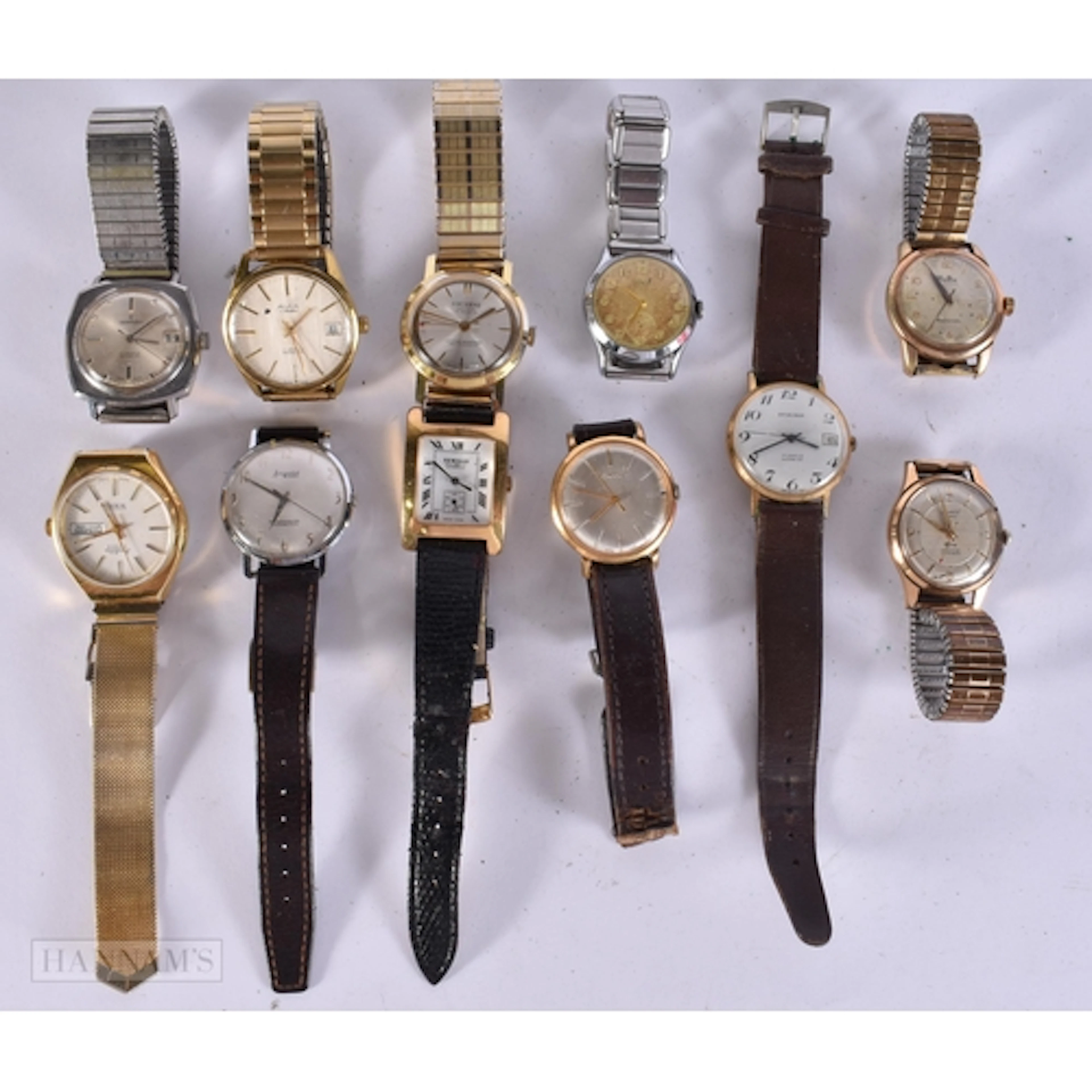 Vintage Mechanical Watches Job lot. Untested. (qty)