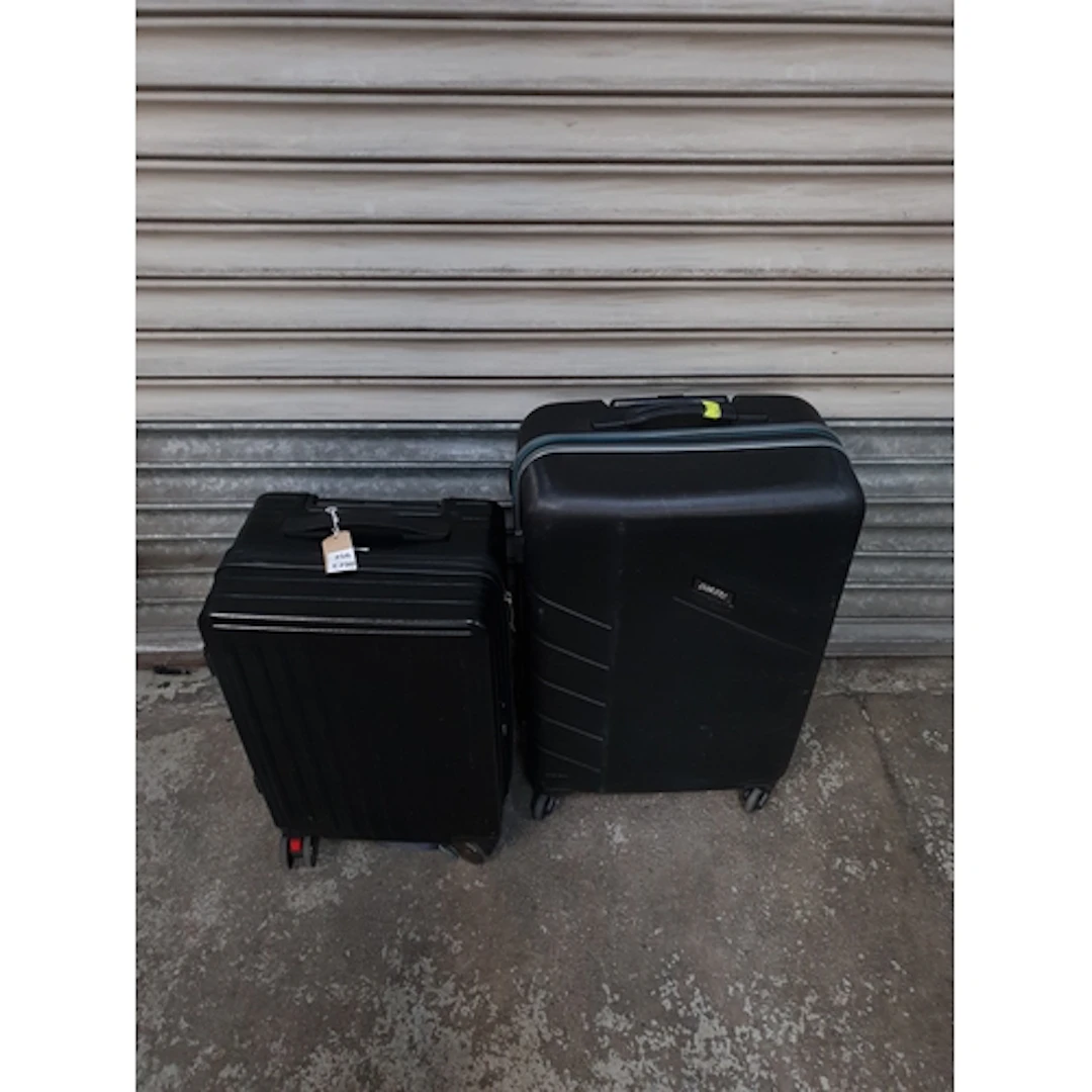TWO SUITCASES including Paklite Note: cases and bags are emp...