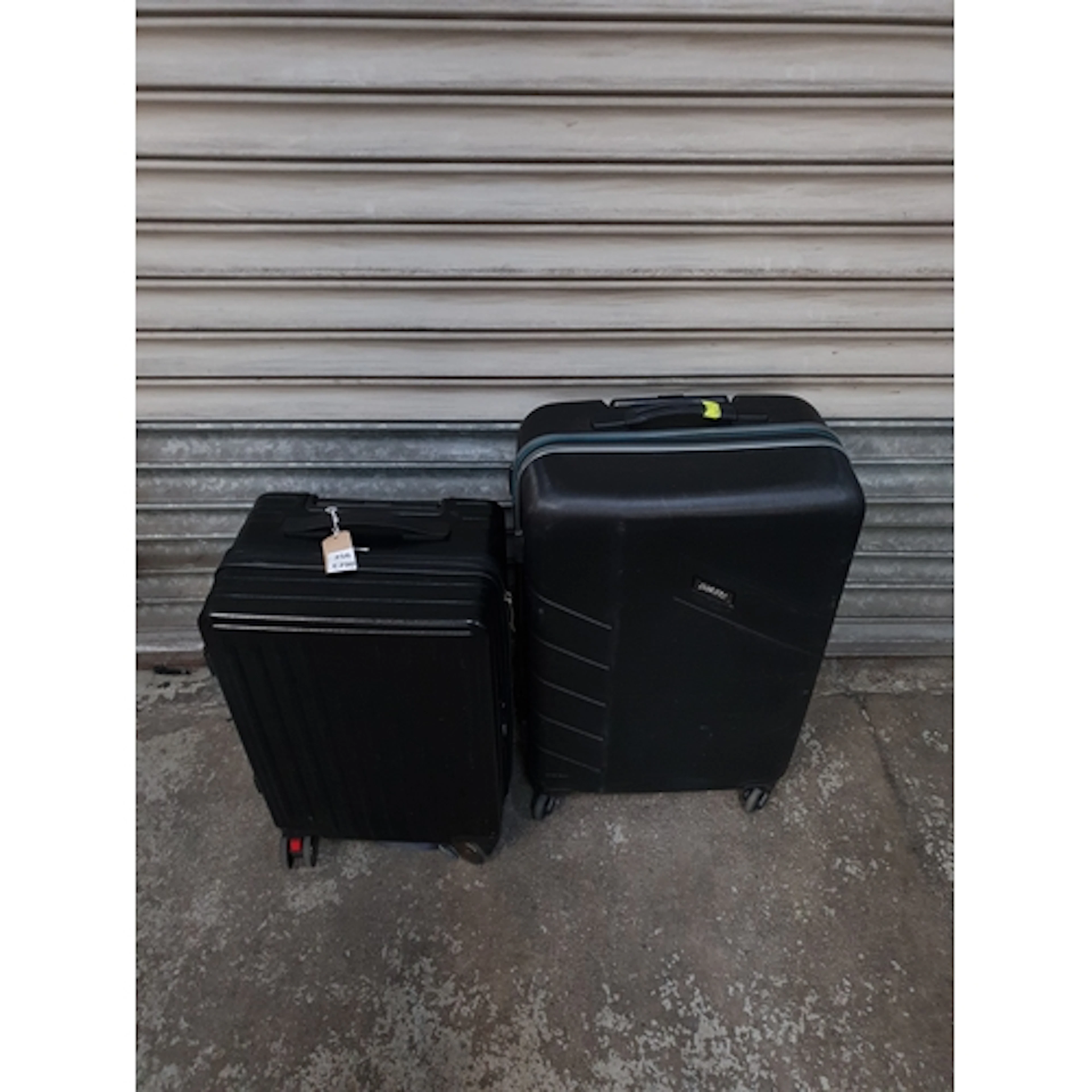 TWO SUITCASES including Paklite Note: cases and bags are emp...