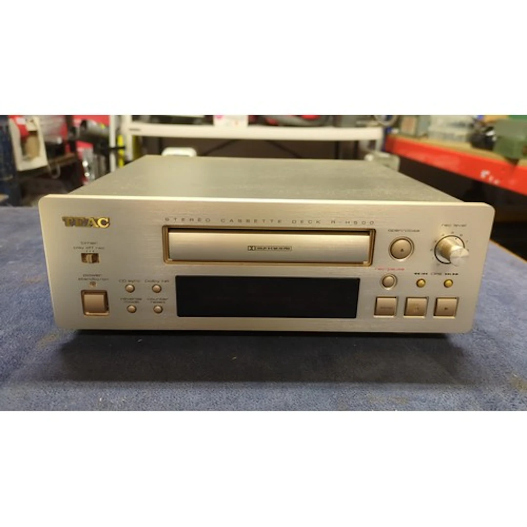 TEAC R-H500 stereo cassette deck with auto-reverse, Dolby B/...
